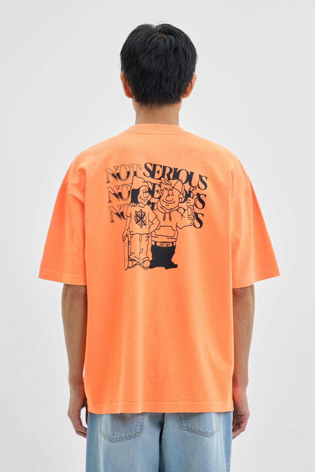 VERT NSS SSV GD 6.5OZ TEE NEON ORANGE