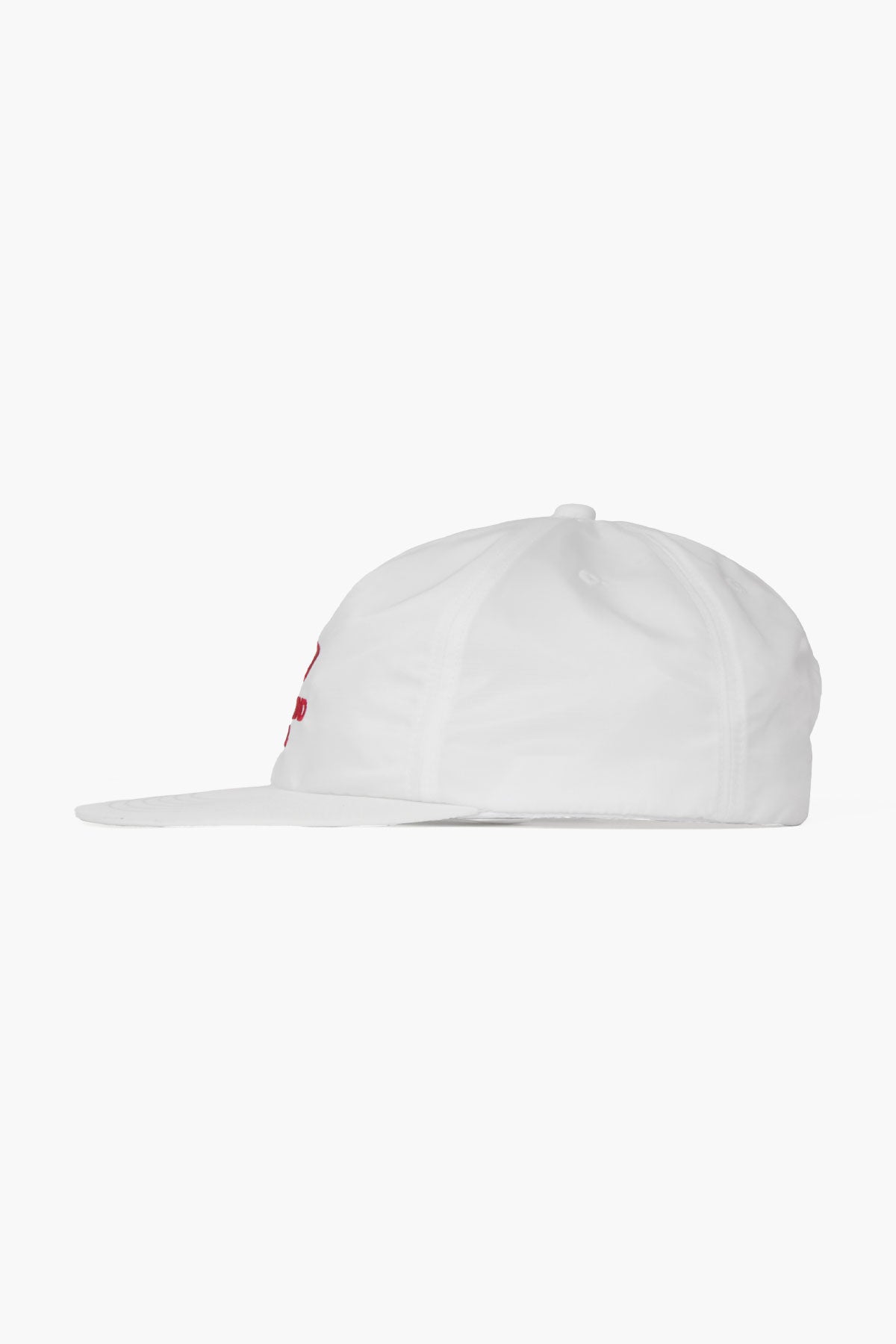 VERT ONE-SIZE CIRCLE LOGO SATIN TRUCKER CAP OFF WHITE