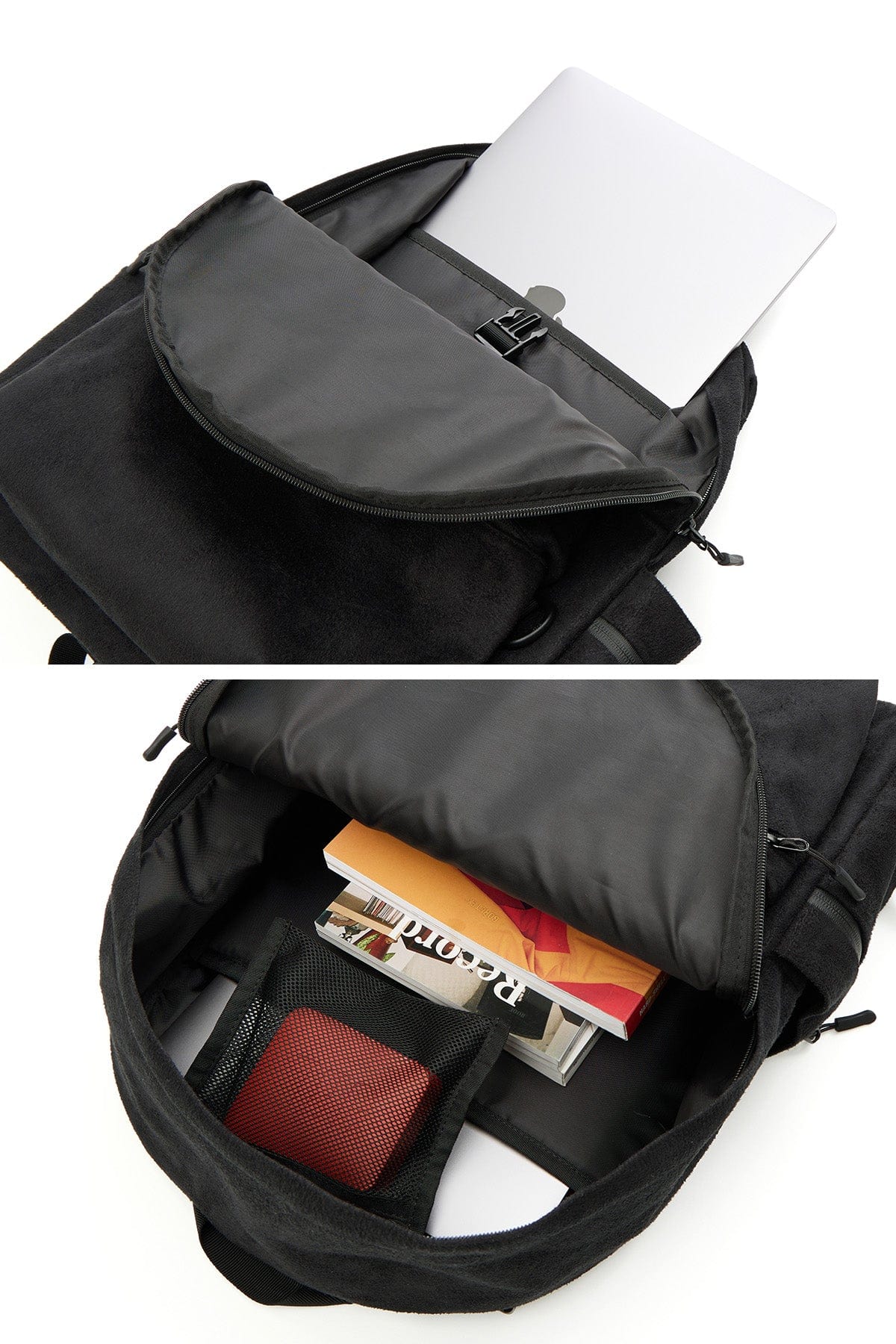 VERT ONE-SIZE FOUND STONE BACKPACK BLACK