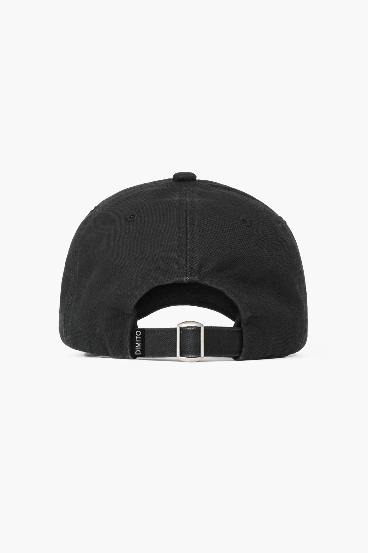 VERT ONE-SIZE HAZE COTTON 6PANEL CAP WASHED BLACK
