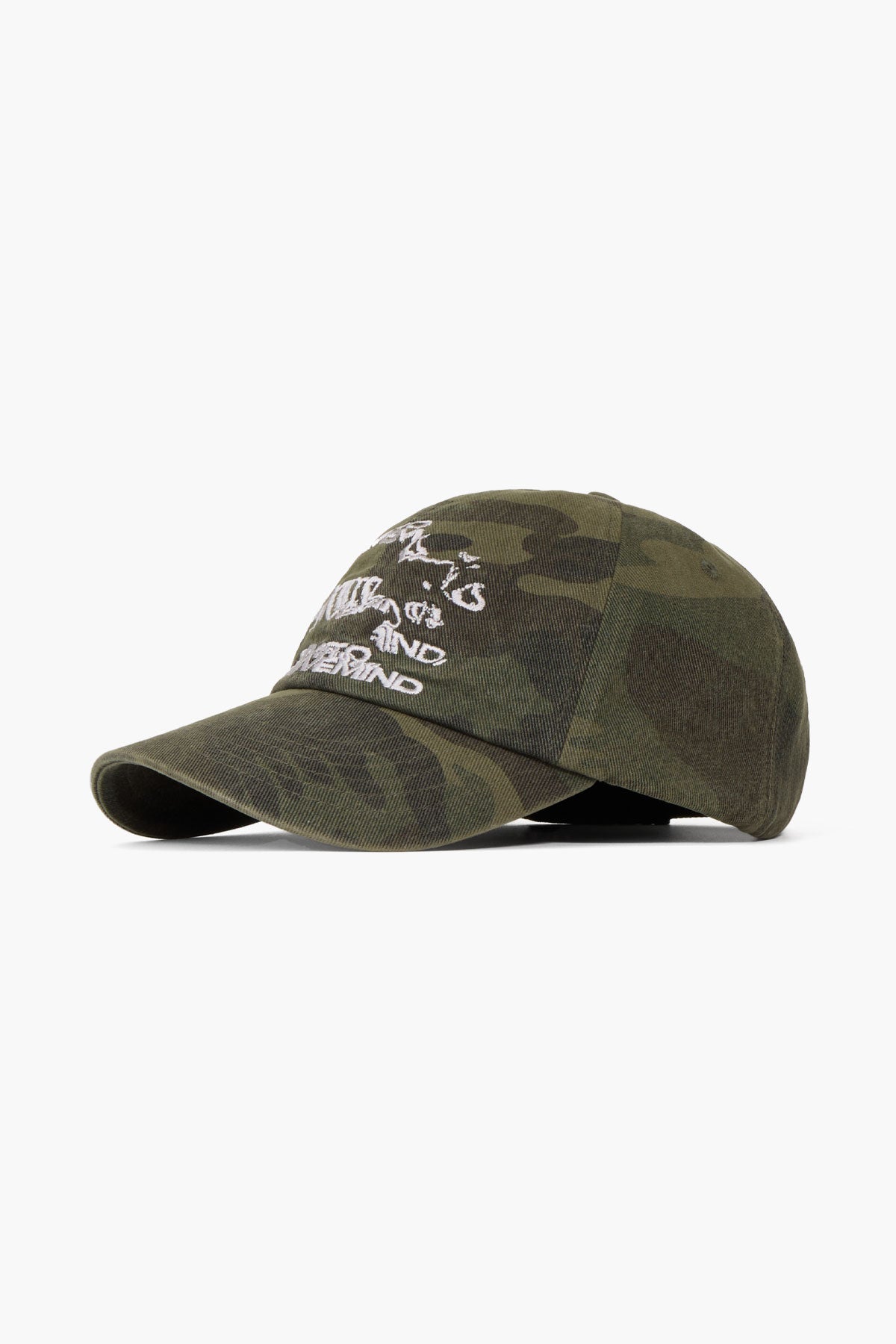 VERT ONE-SIZE HAZE COTTON 6PANEL CAP WASHED CAMO