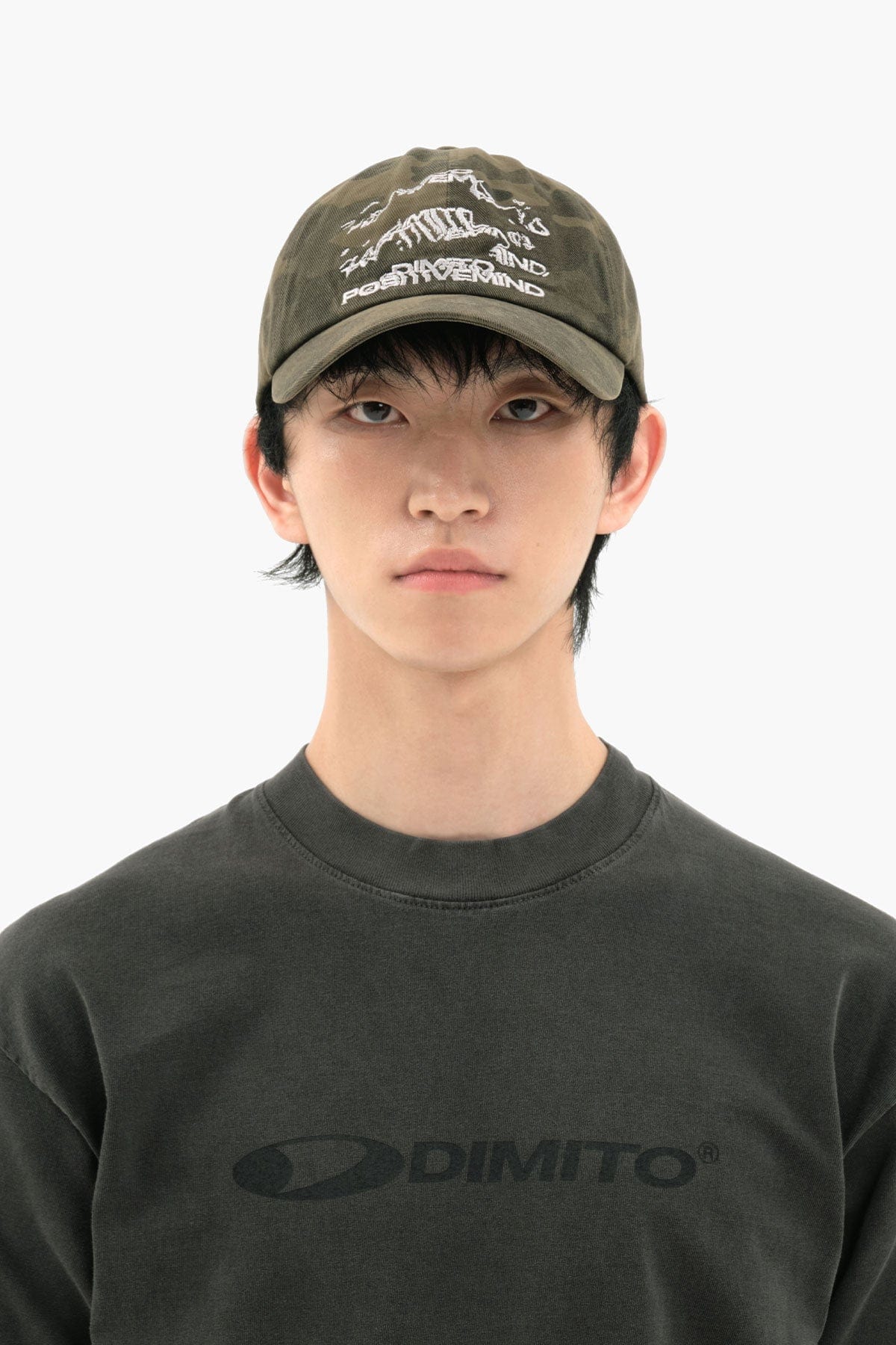 VERT ONE-SIZE HAZE COTTON 6PANEL CAP WASHED CAMO