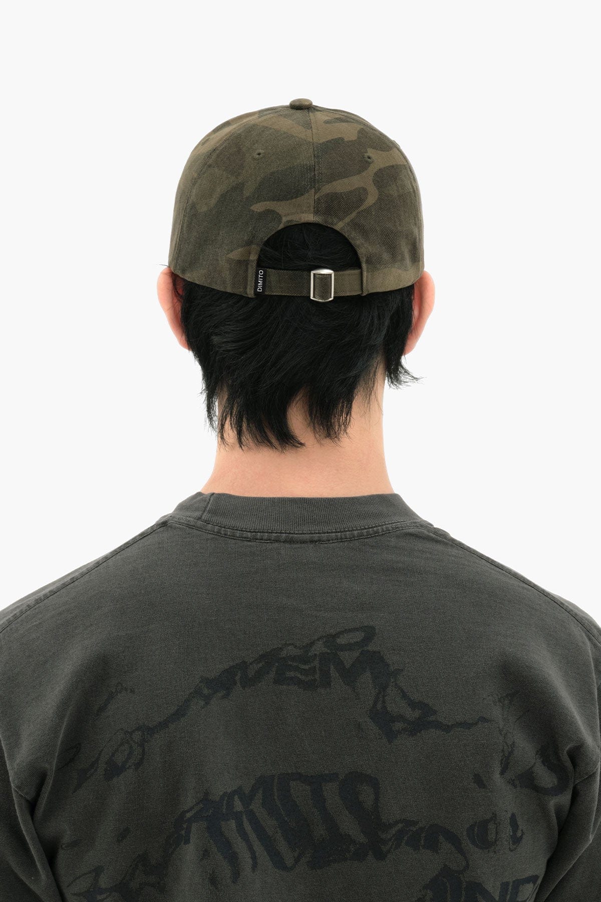 VERT ONE-SIZE HAZE COTTON 6PANEL CAP WASHED CAMO