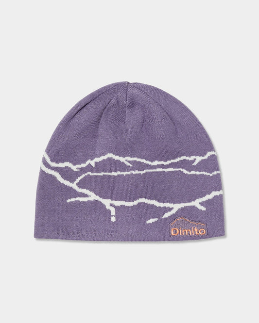 VERT ONE-SIZE MT LINE BEANIE PURPLE ASH