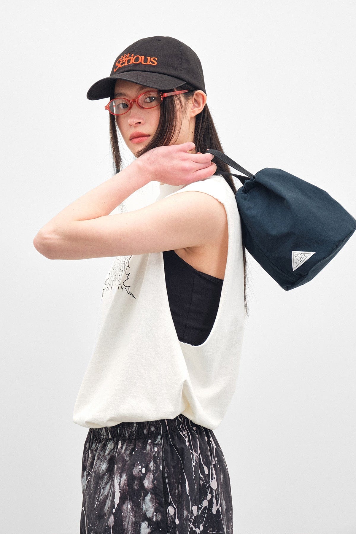 VERT ONE-SIZE NS COTTON 6PANEL CAP BLACK
