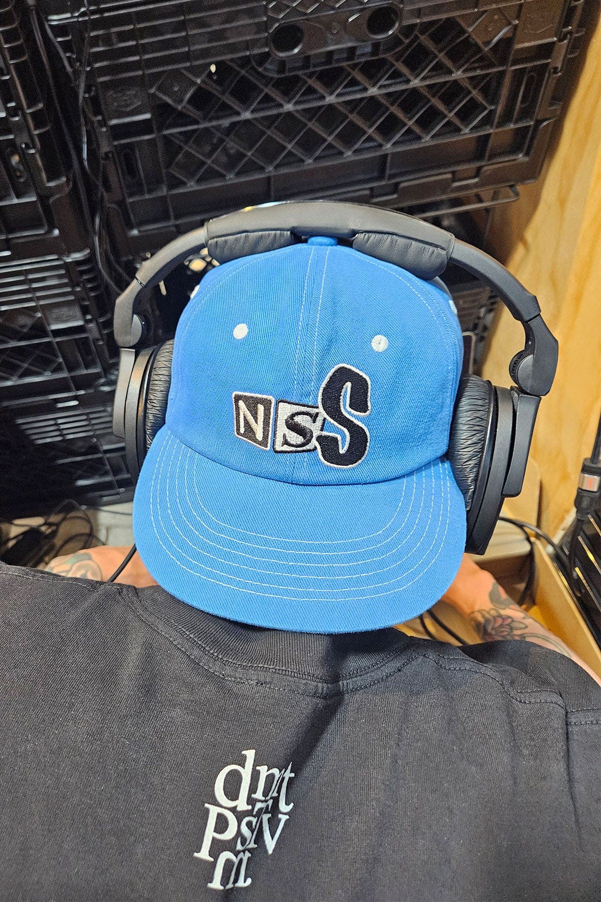 VERT ONE-SIZE NSS DICE 6PANEL CAP ROYAL BLUE