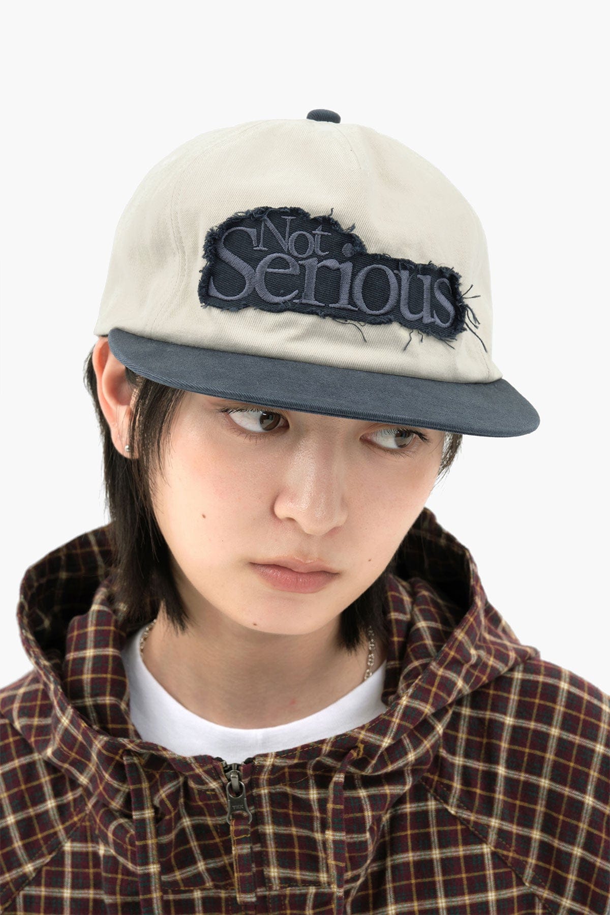 VERT ONE-SIZE NSS WASHED TRUCKER CAP WASHED IVORY