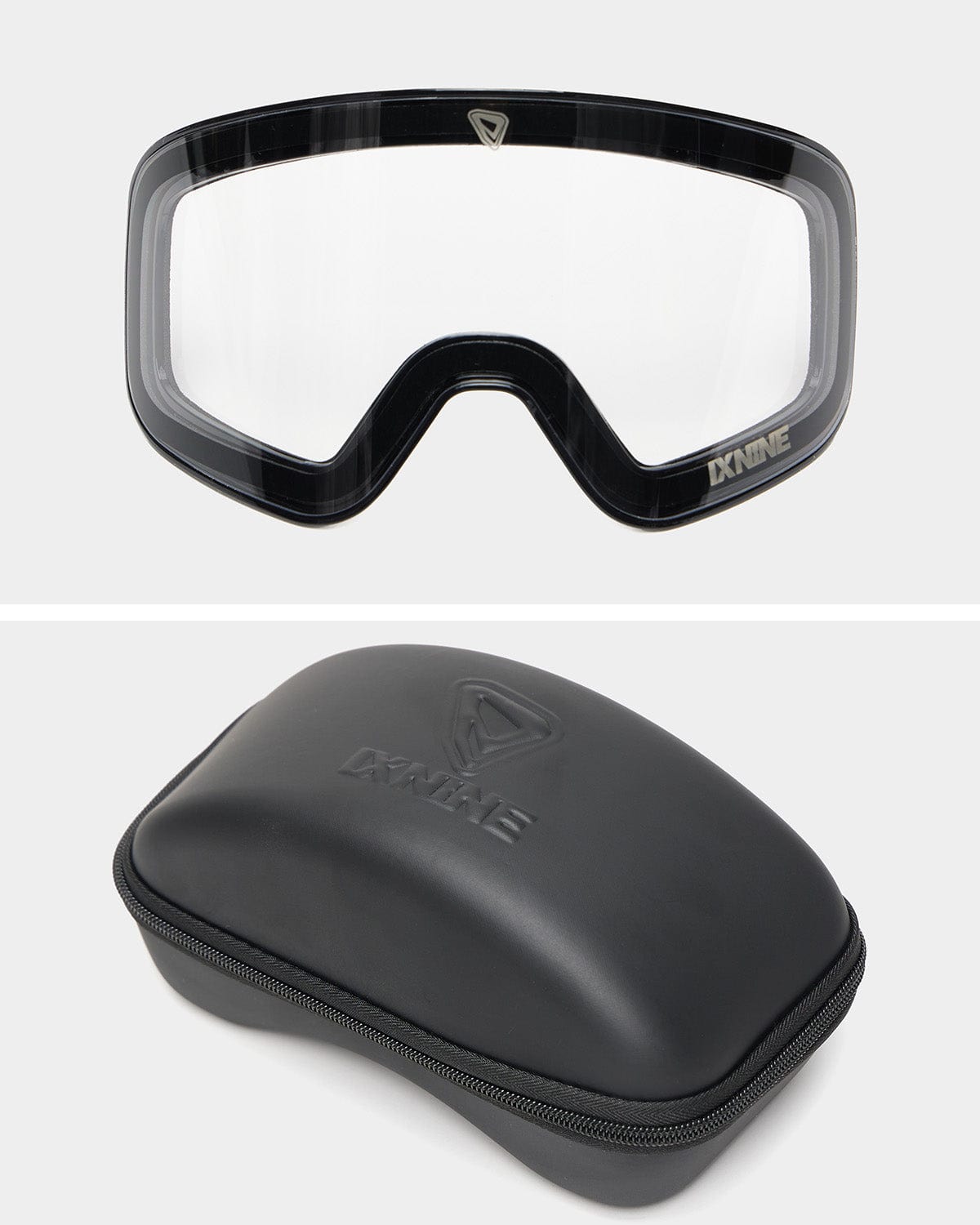 VERT ONE-SIZE OWN HIDE (VTX X IX9) IX3 PRO GOGGLE BLACK/DARK GREY+CLEAR