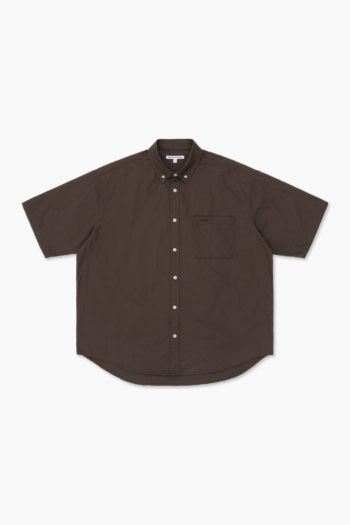 VERT OXFORD S/S SHIRT BROWN