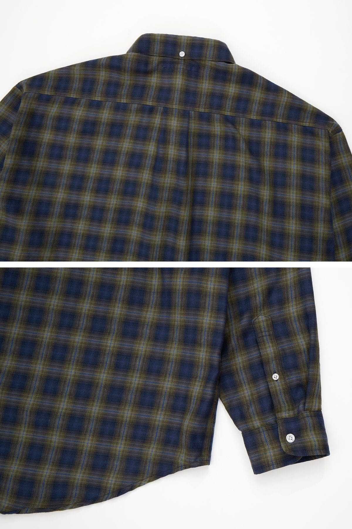 VERT PATTERN L/S SHIRT CHECK BLUE