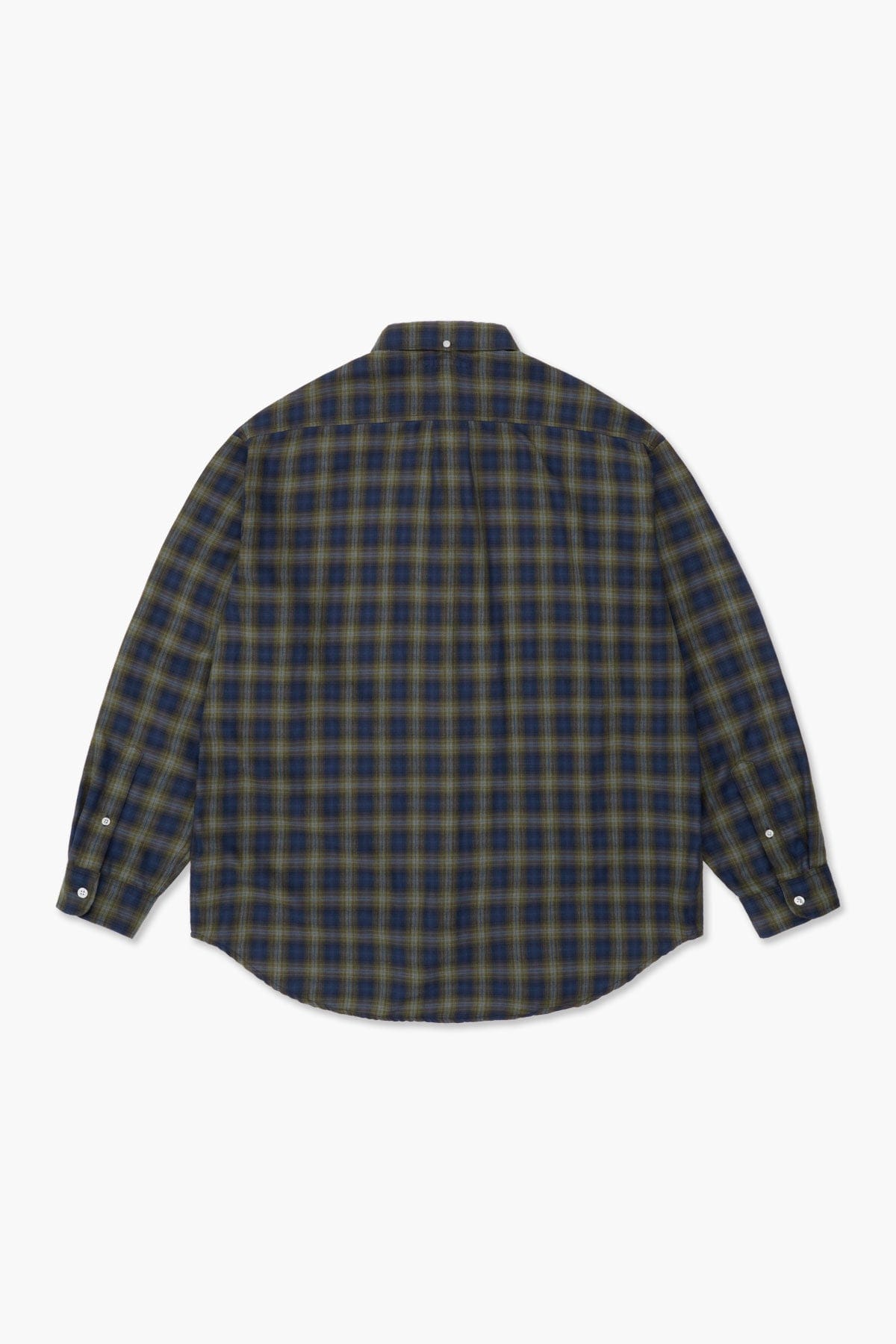 VERT PATTERN L/S SHIRT CHECK BLUE