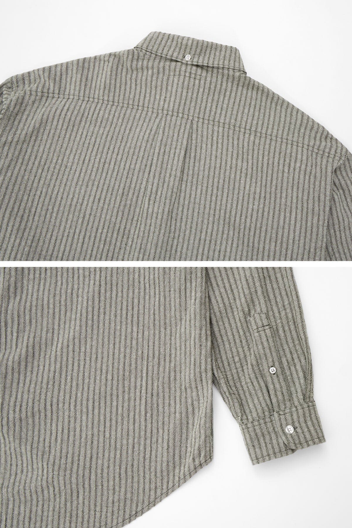 VERT PATTERN L/S SHIRT KHAKI