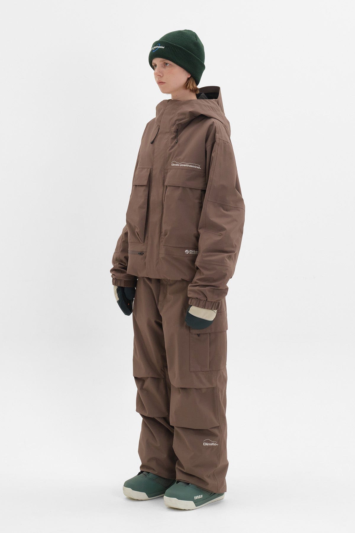VERT VARIANT OG PANTS DEEP BROWN
