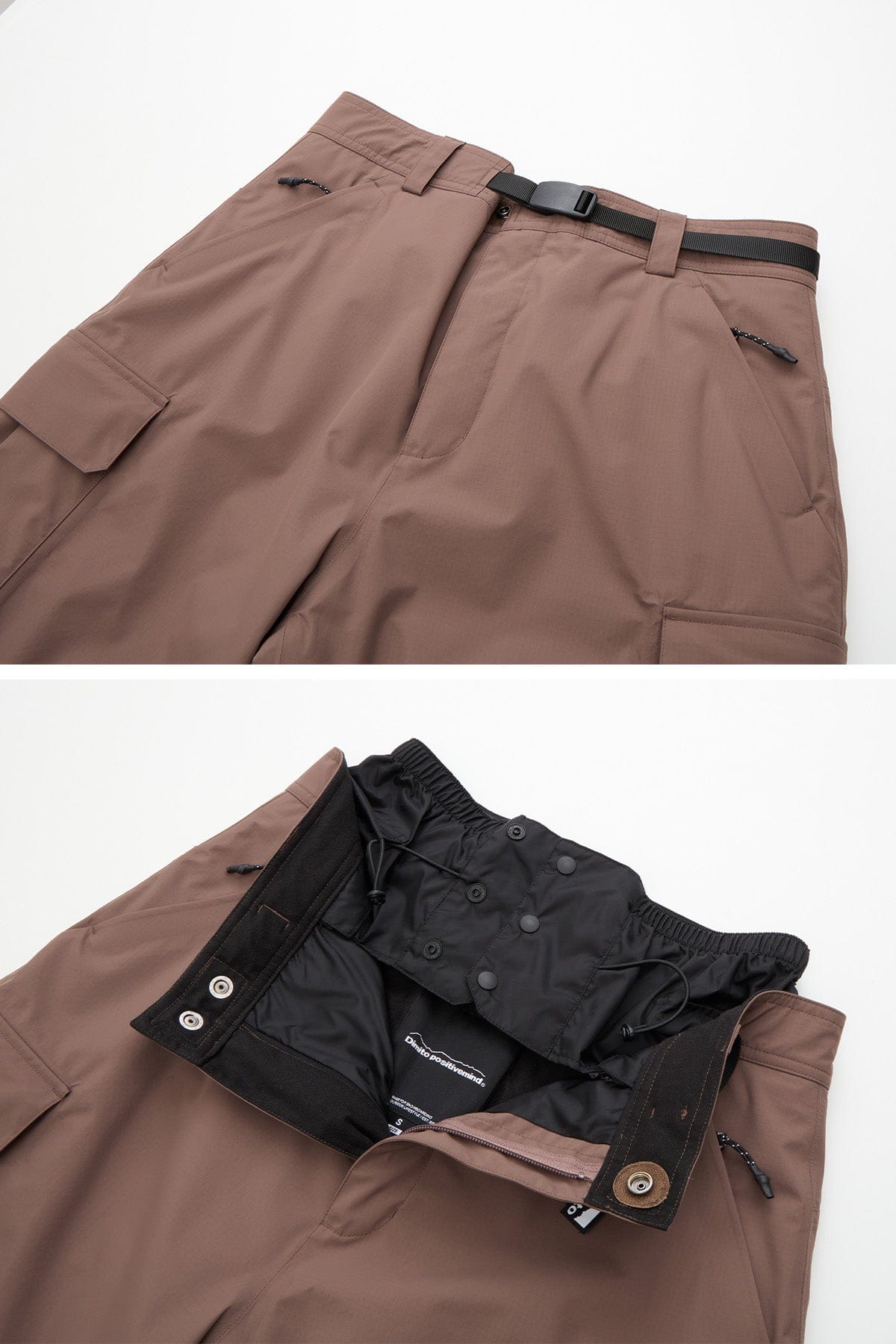 VERT VARIANT OG PANTS DEEP BROWN