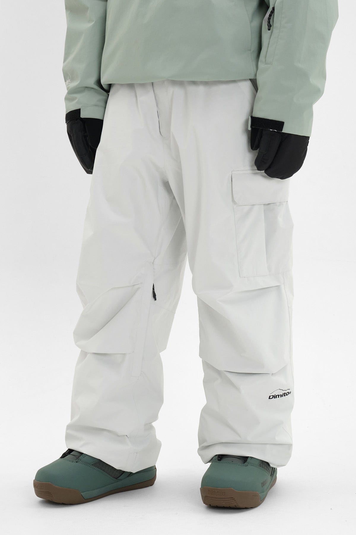 VERT VARIANT OG PANTS DEEP WHITE