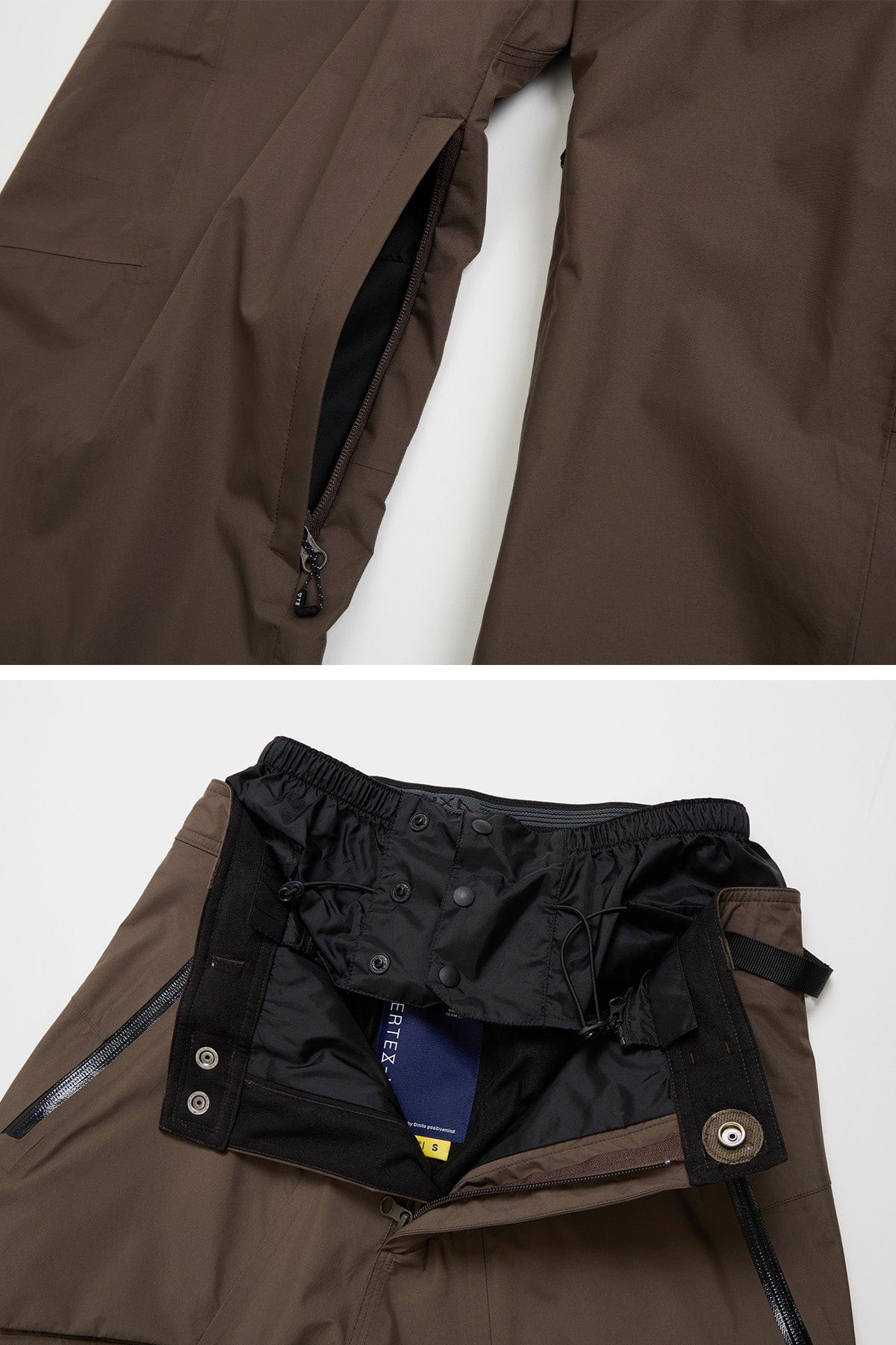 VERT VTX BASIS 2L PANTS DARK BROWN (Wide fit)