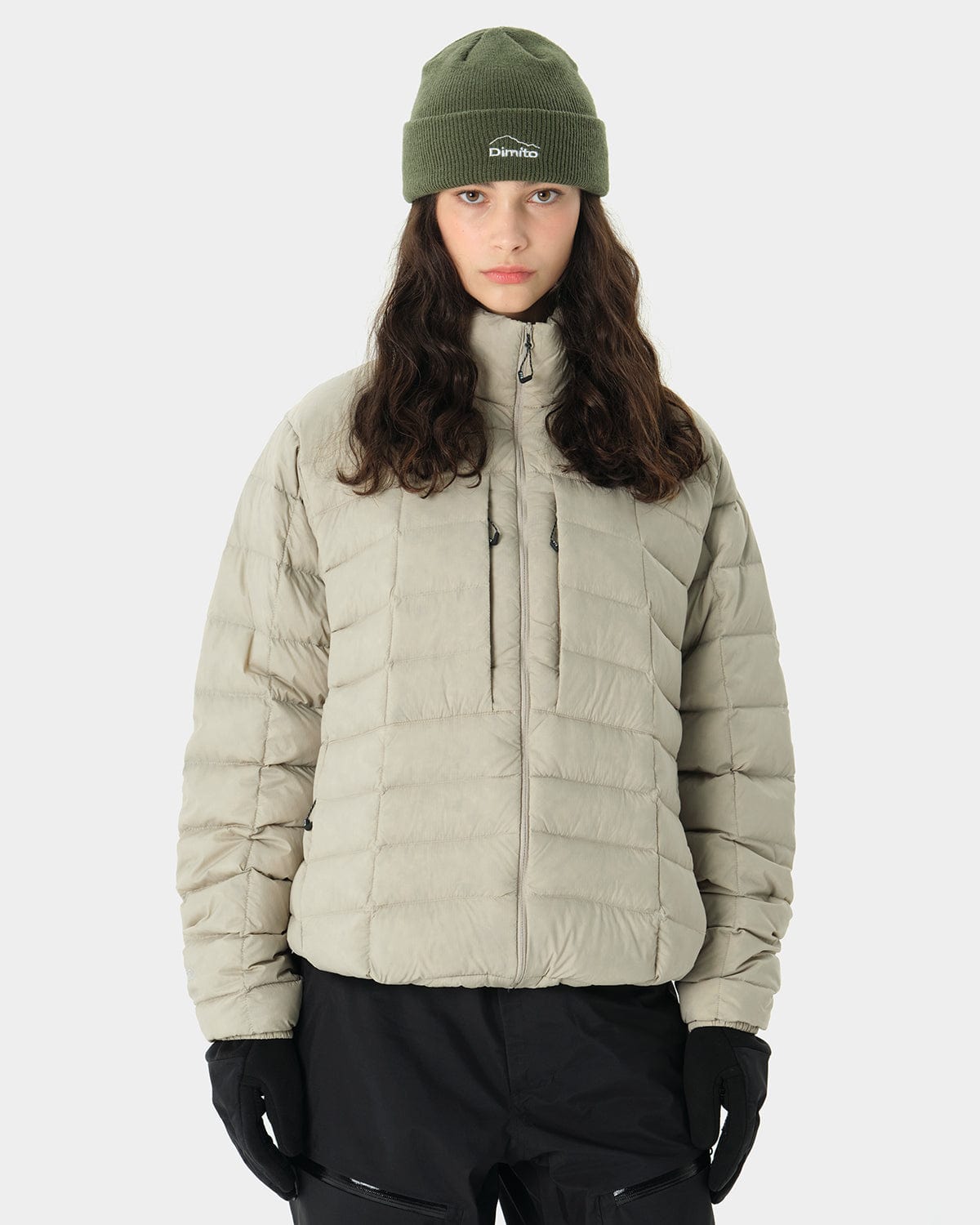 VERT VTX LIGHT DOWN JACKET DEEP BEIGE