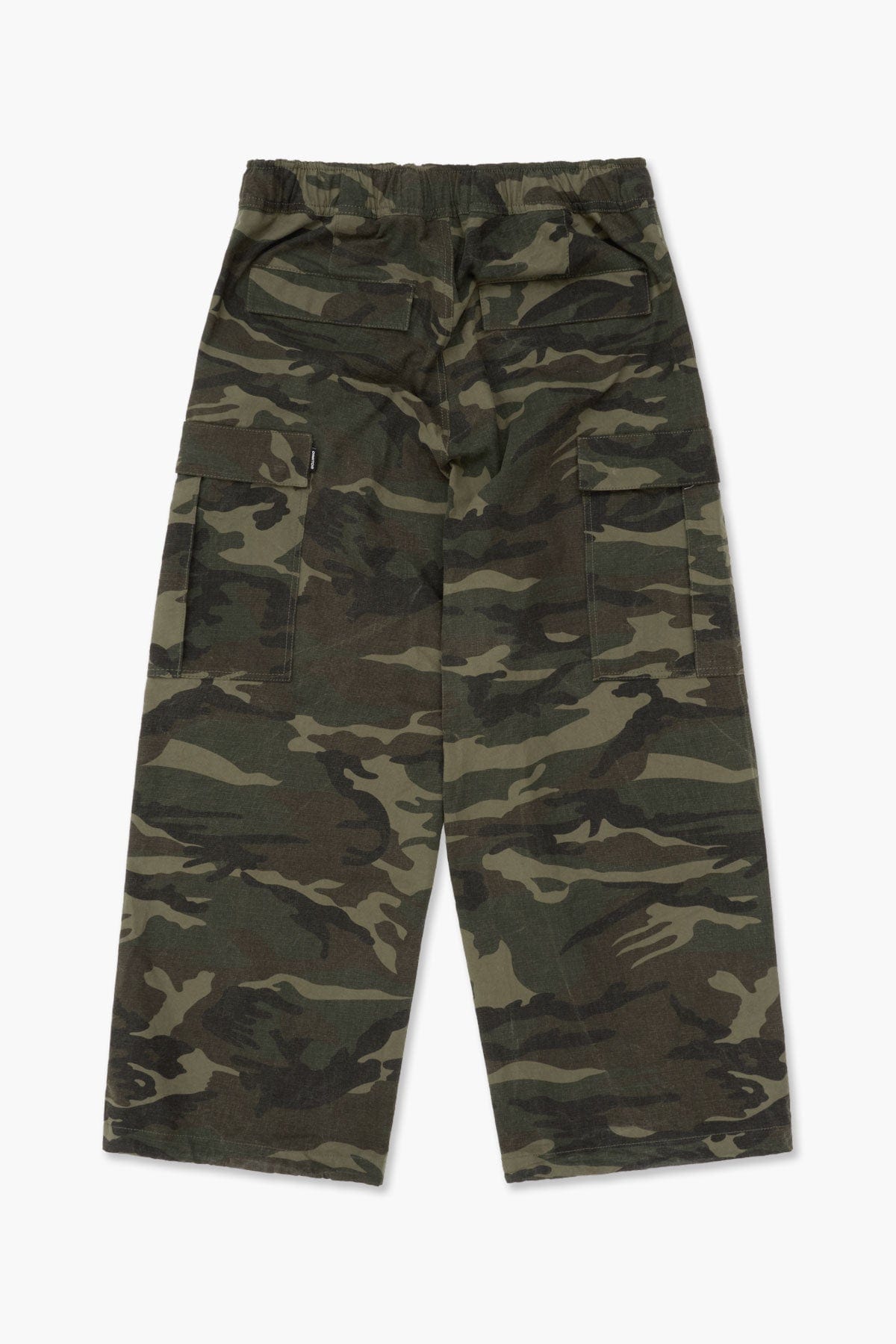 VERT WASHED CARGO PANTS (LOOSE FIT) WOODLAND CAMO