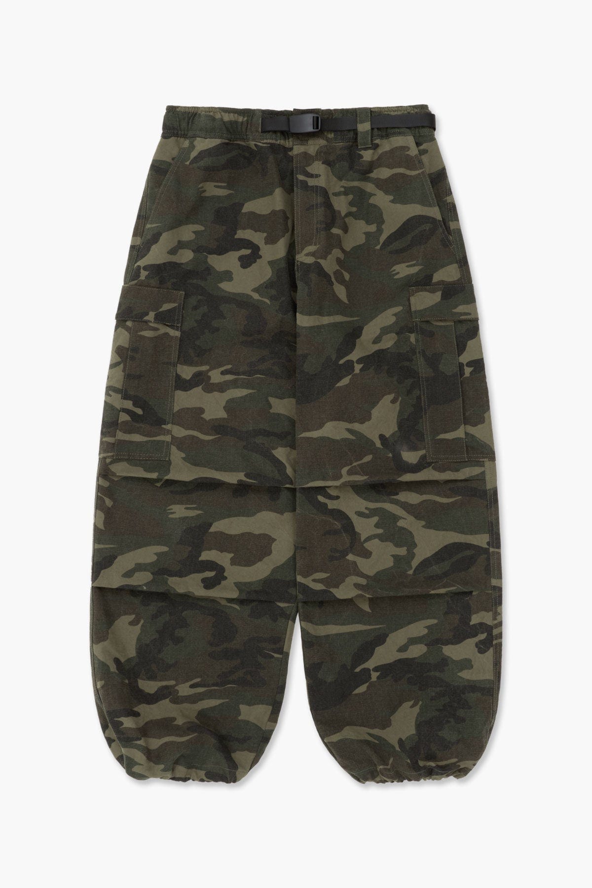 VERT WASHED CARGO PANTS (LOOSE FIT) WOODLAND CAMO