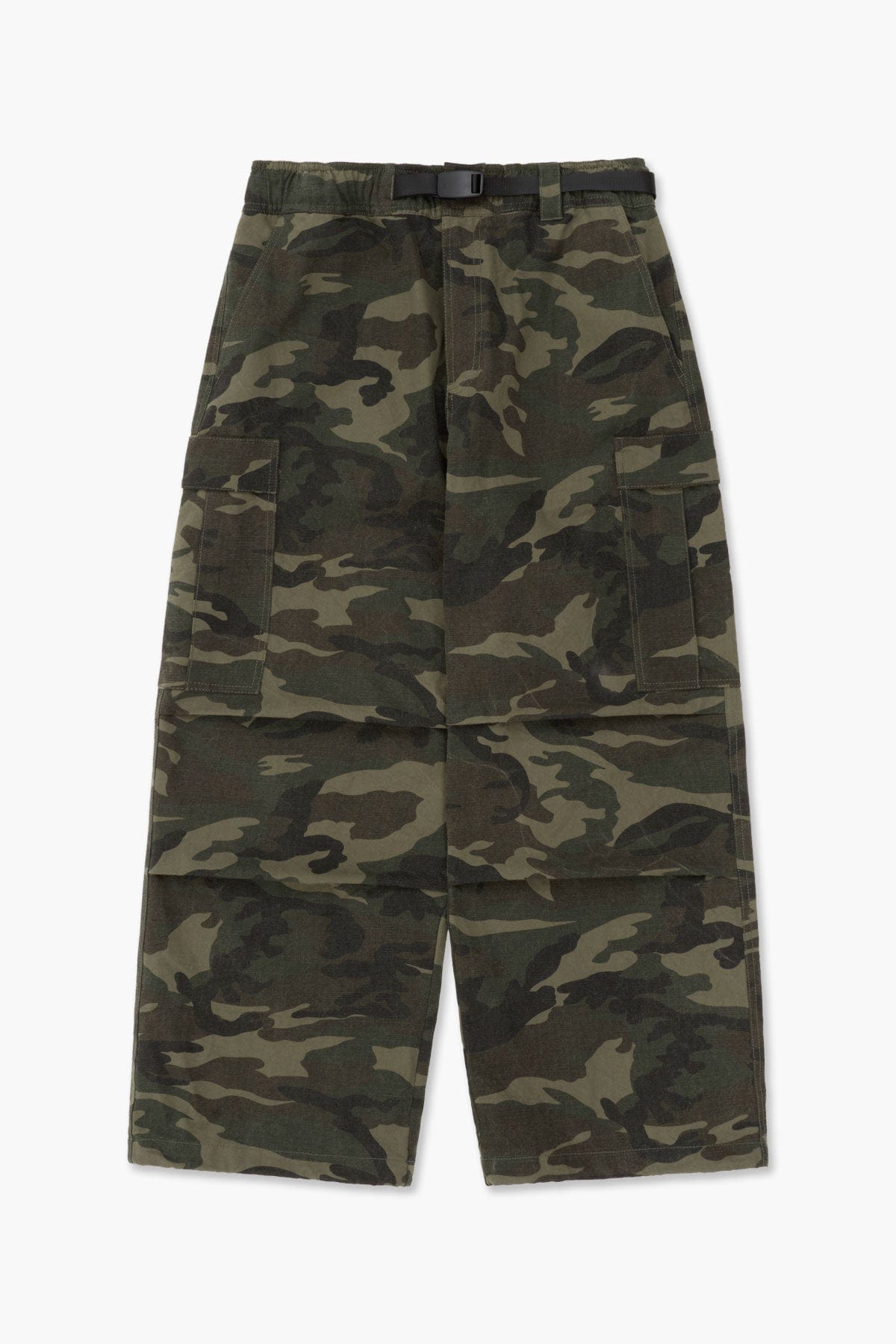 VERT WASHED CARGO PANTS (LOOSE FIT) WOODLAND CAMO