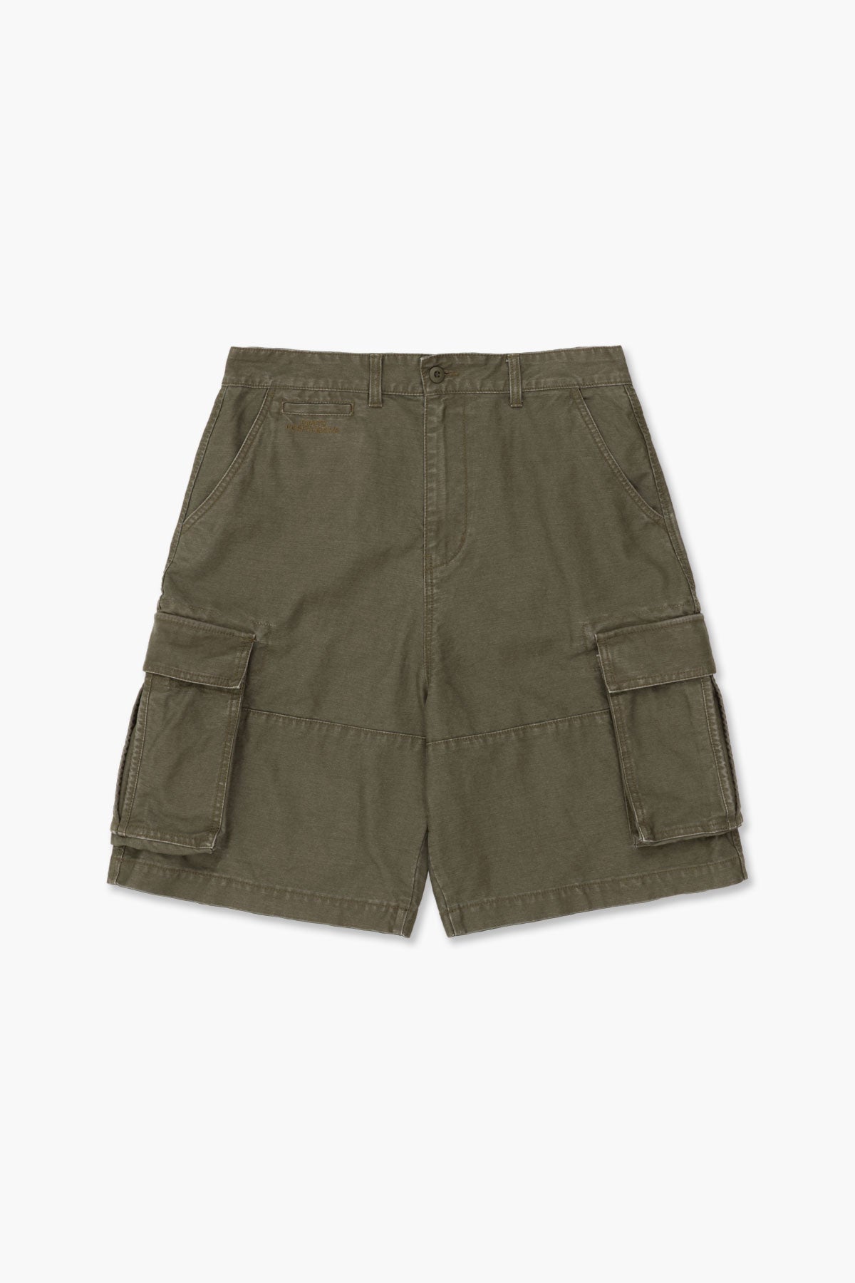 VERT WASHED CARGO SHORTS (LOOSE FIT) KHAKI