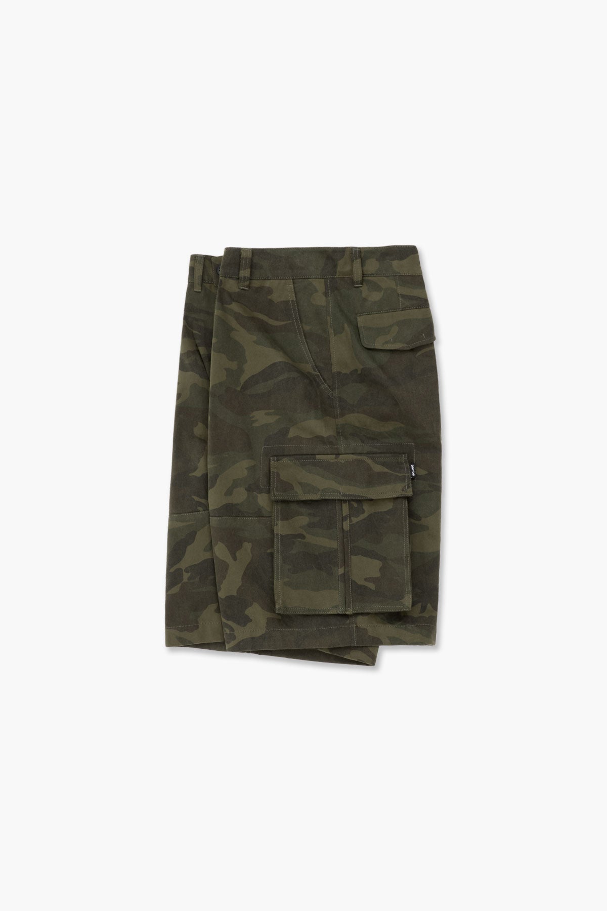 VERT WASHED CARGO SHORTS (LOOSE FIT) WOODLAND CAMO