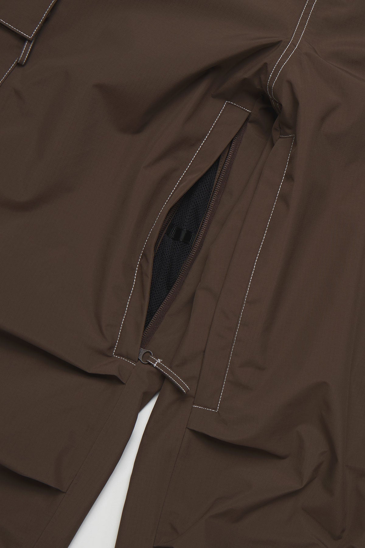 VERT WORKS LINE PANTS (WIDE FIT LV.1) DARK BROWN