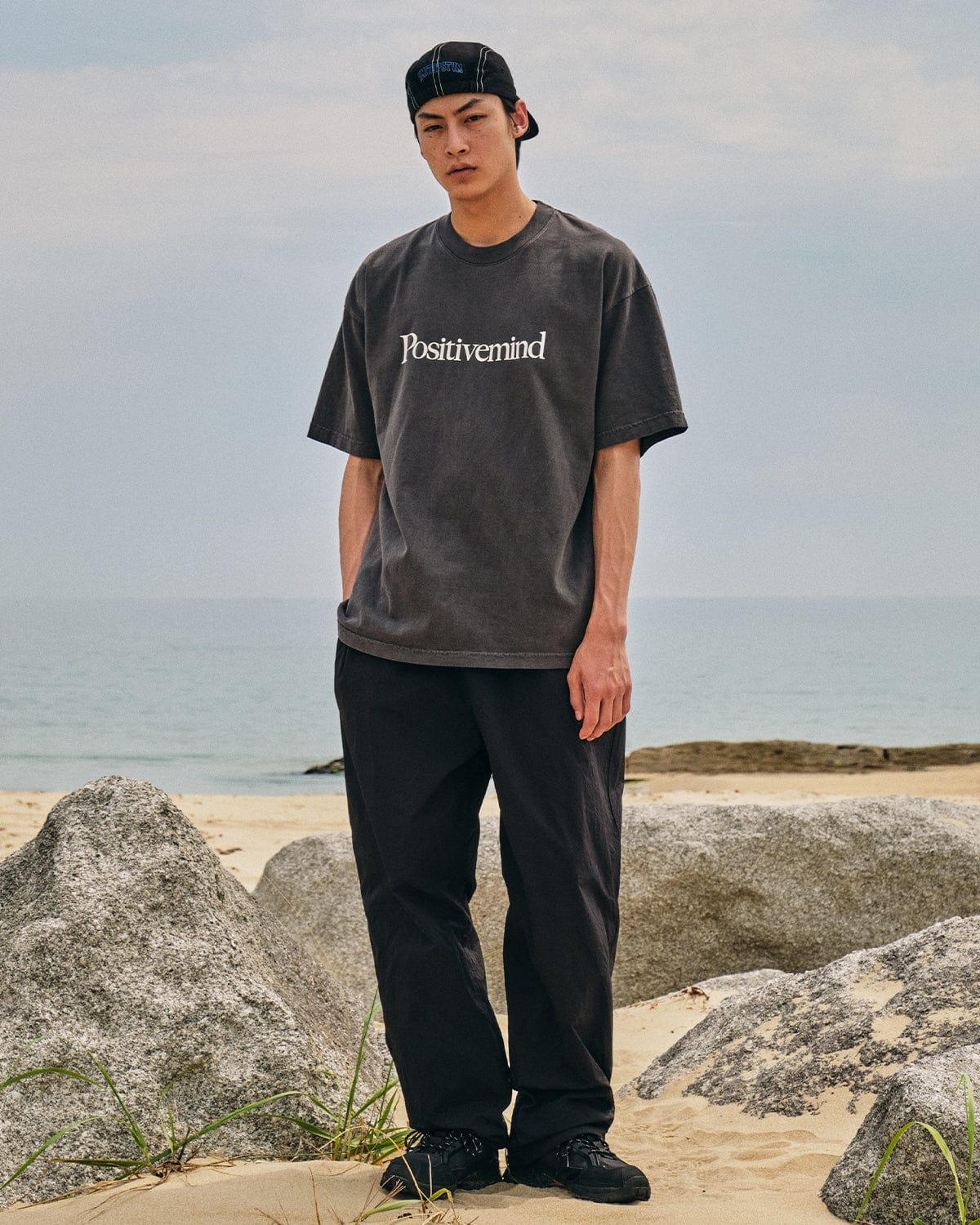 VERT WORKS SSV GD 6.5OZ TEE VINTAGE BLACK
