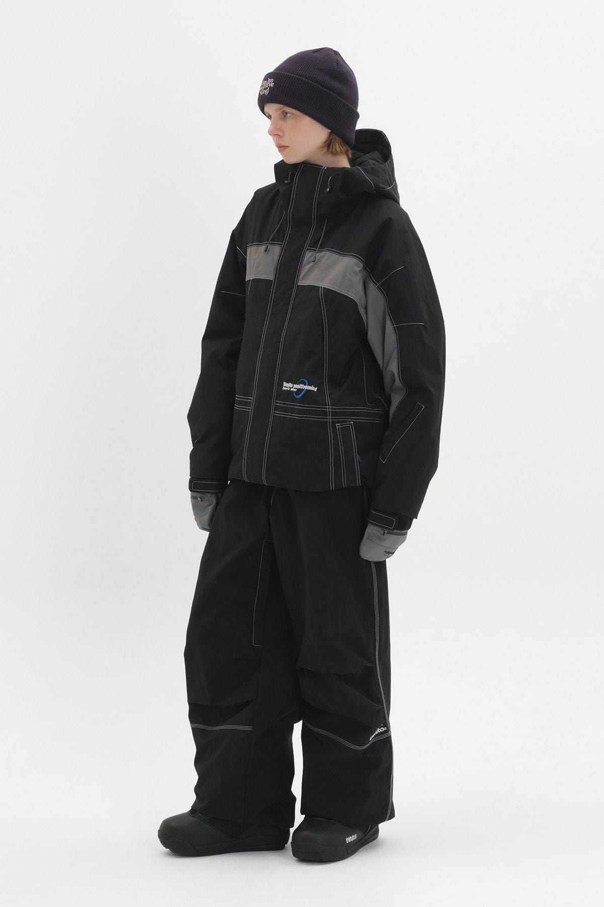 VERT WORKS STITCHED JACKET BLACK