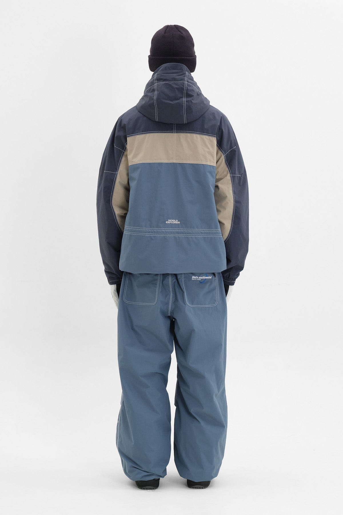 VERT WORKS STITCHED JACKET DEEP BLUE