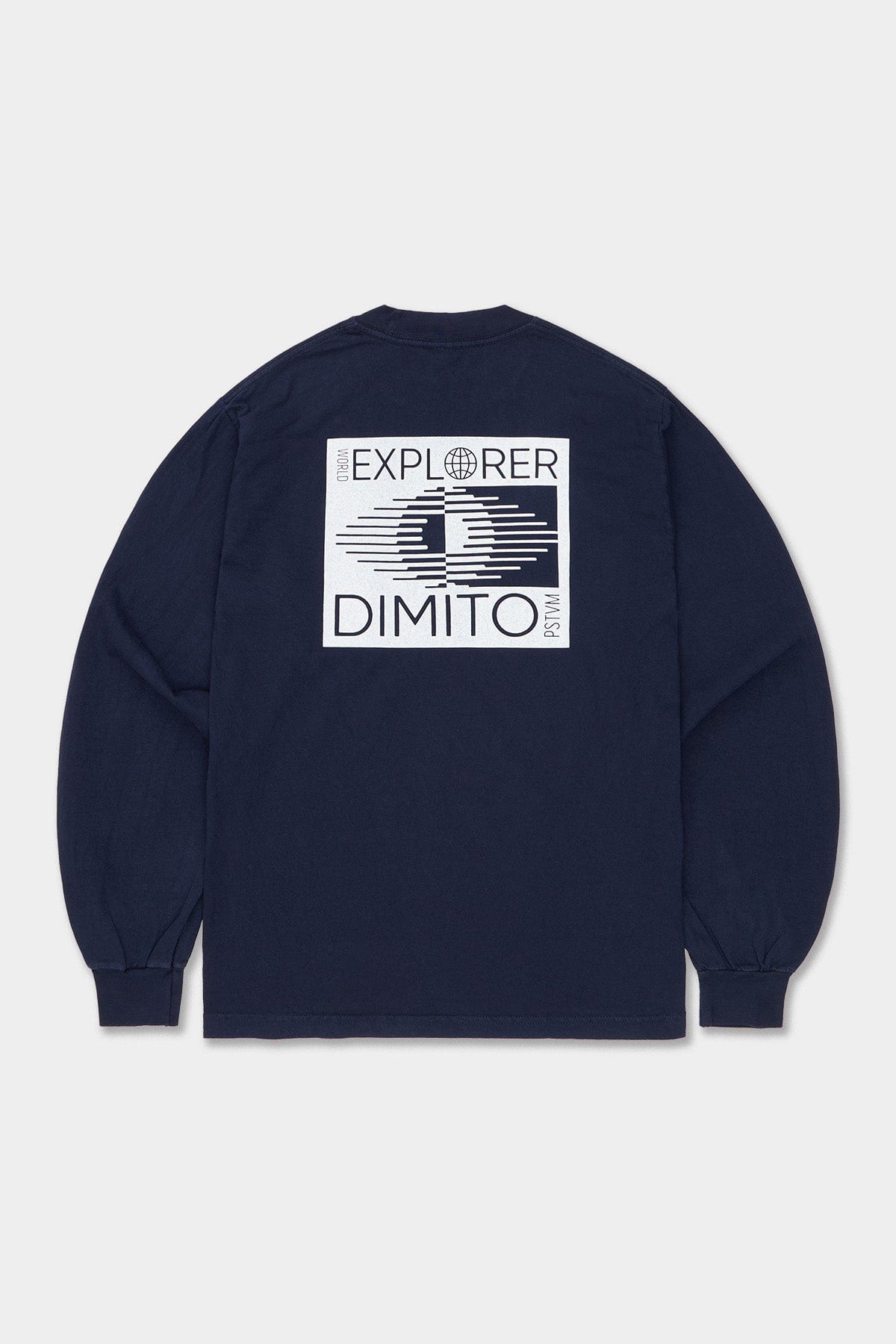 VERT WORLD LSV GD 6.5OZ TEE NAVY