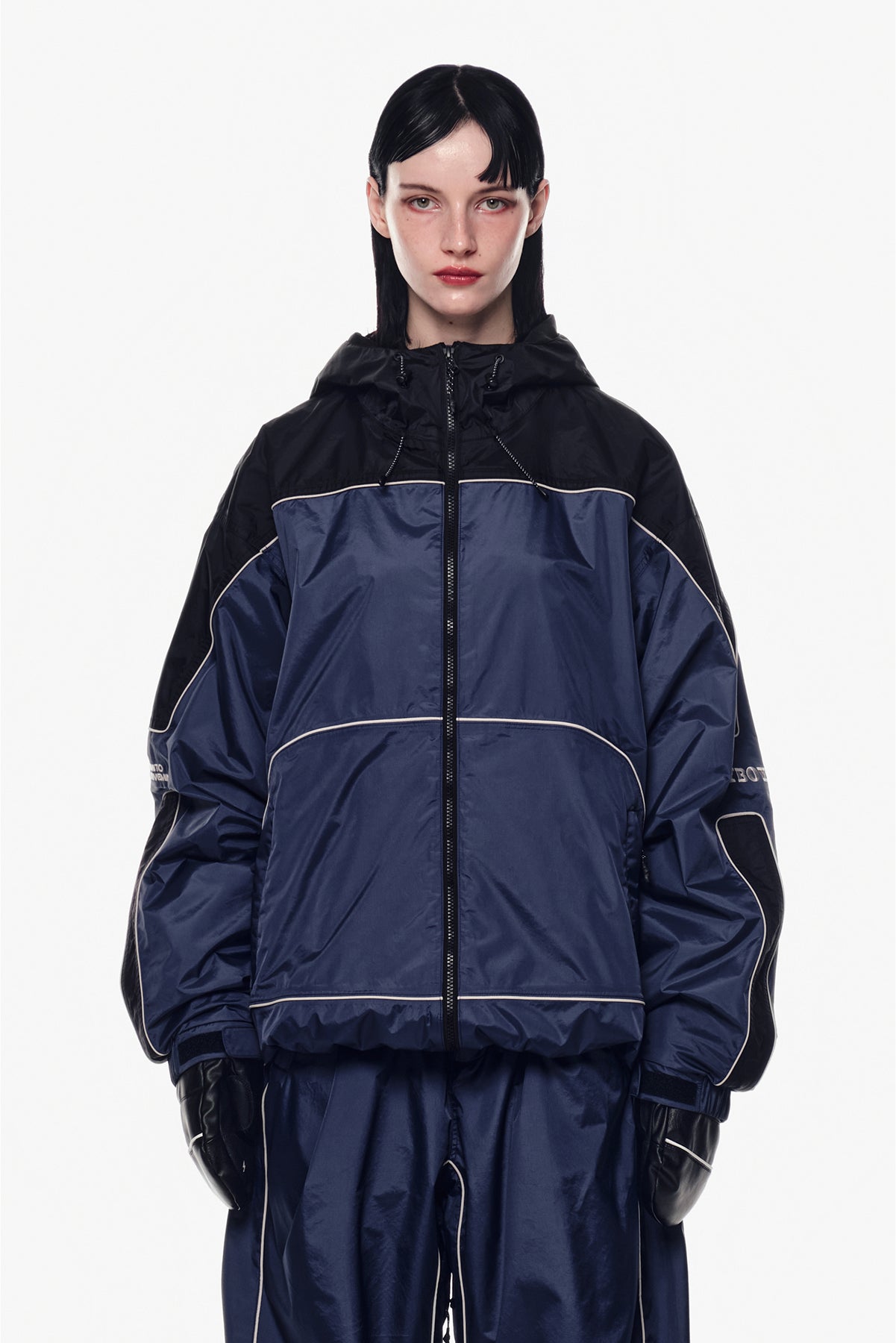 [PLAYBOY x DIMITO] PIPING TRACK JACKET CLOUDY BLUE