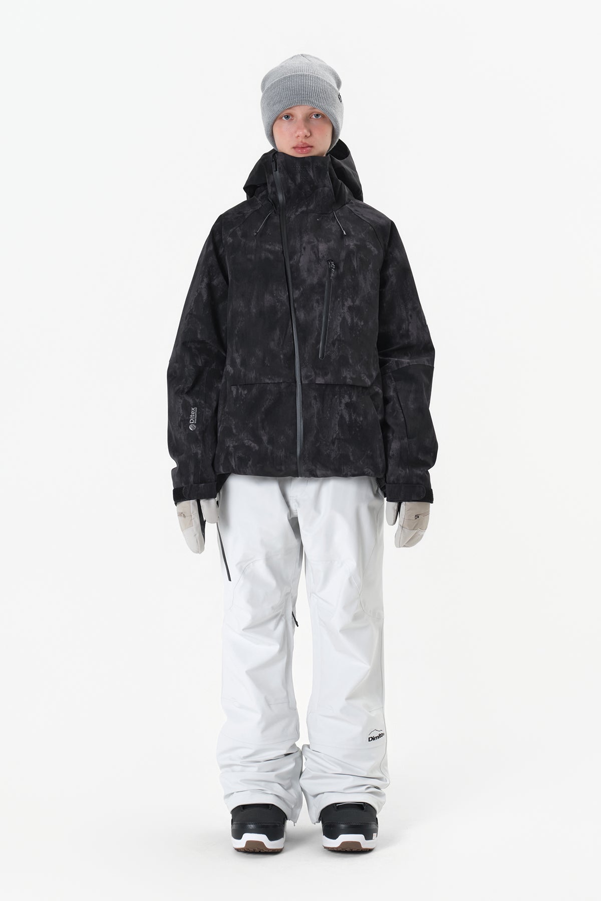 25 APEX JACKET MARBLE CHARCOAL
