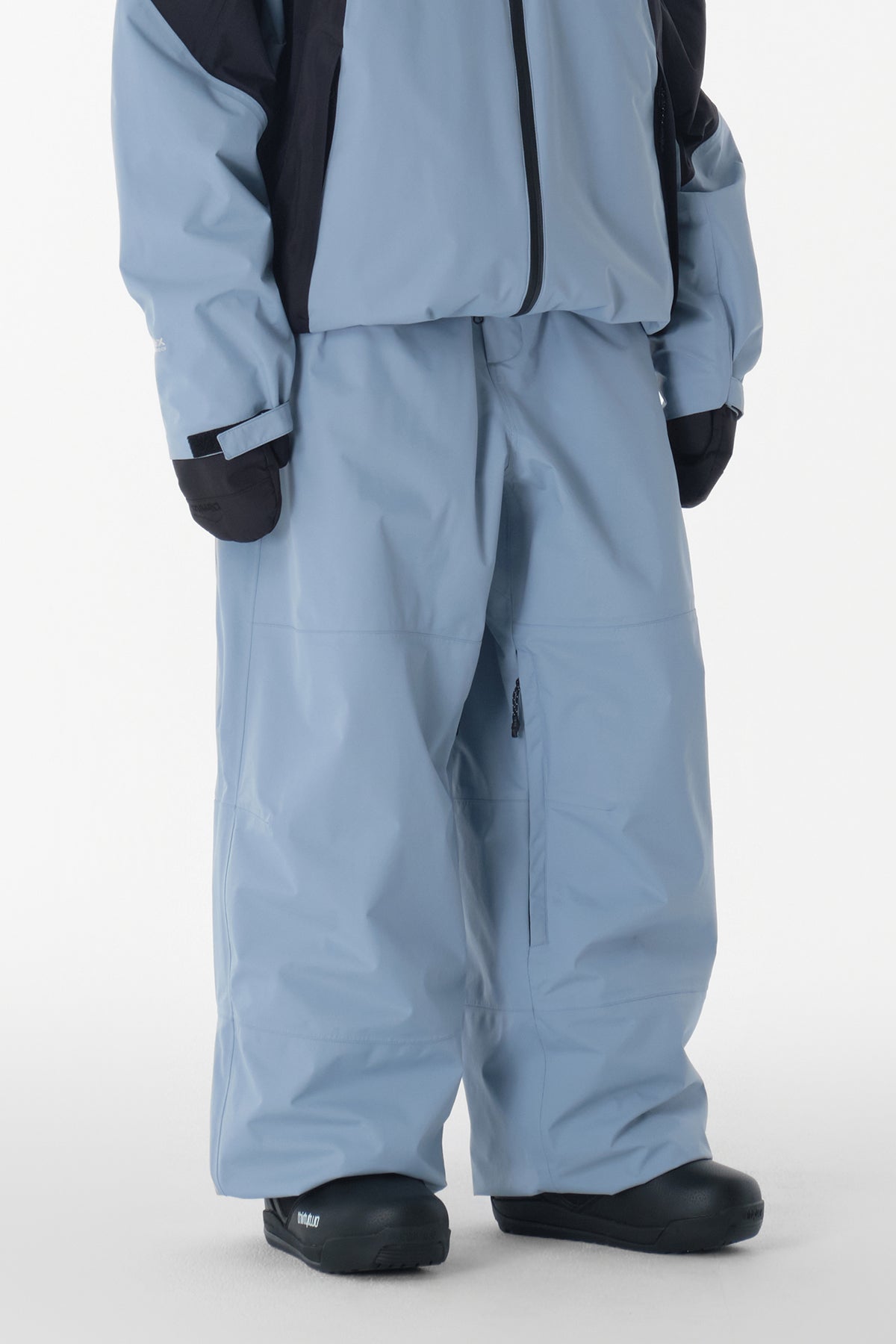 AIR VENT BANDED PANTS (WIDE FIT LV.1) SLATE BLUE