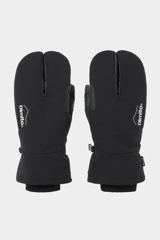 3-FINGER MITTEN BLACK