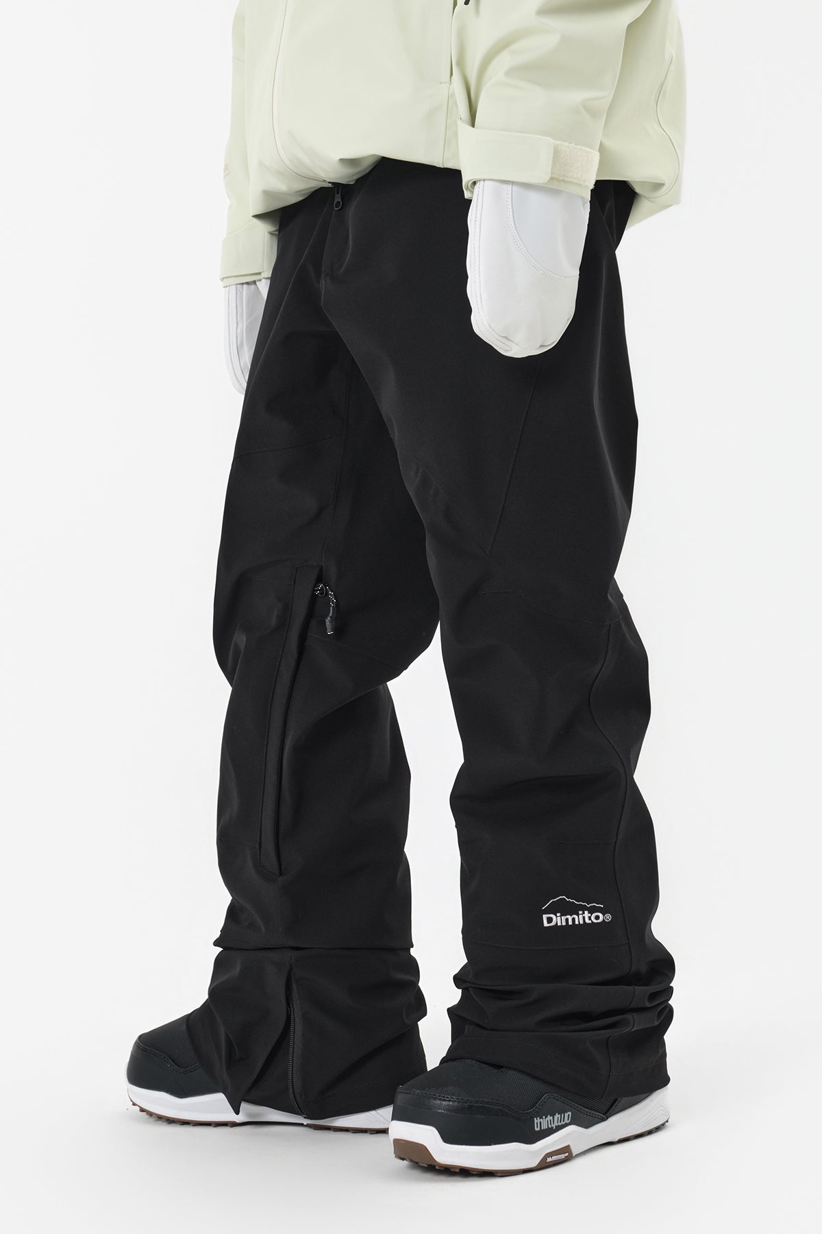 25 BIO SLIM PANTS (SLIM FIT) BLACK