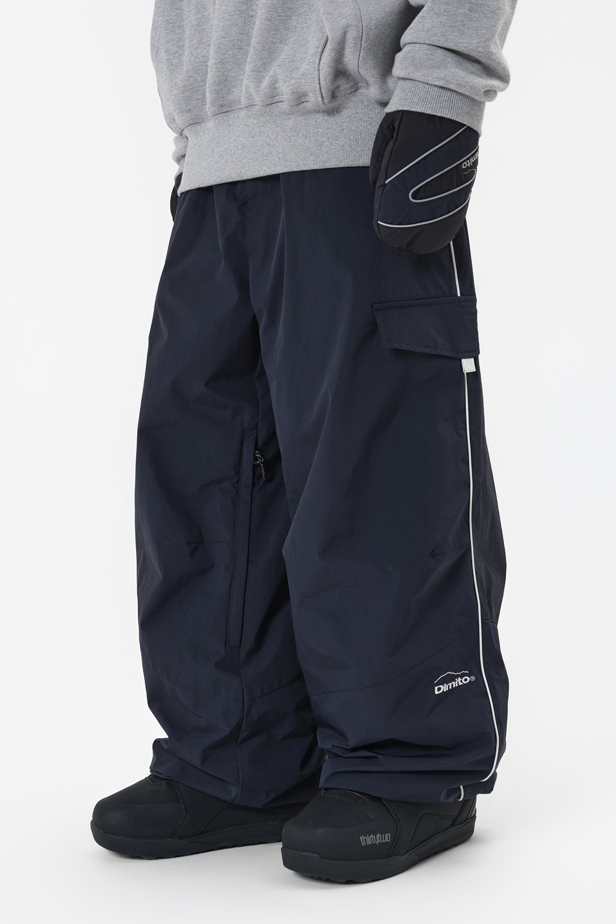 25 AIR FORCE BANDED PANTS (WIDE FIT LV.1) DARK NAVY