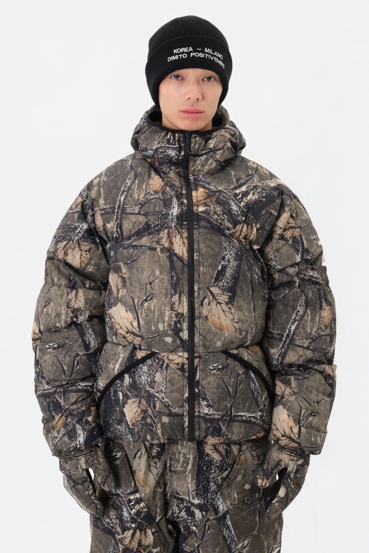 TEAM KOREA REPLICA 25 EASY DOWN JACKET REAL TREE