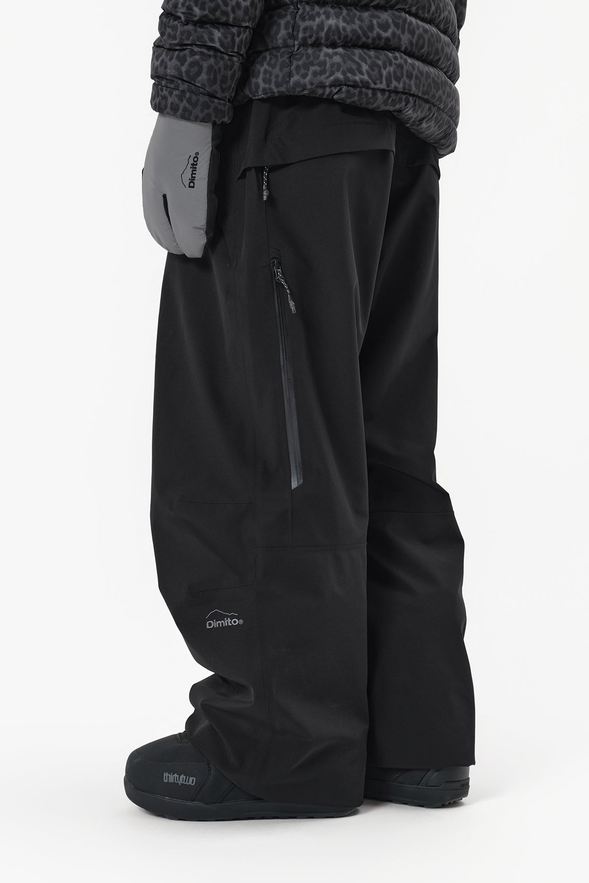25 NEO 2L PANTS (WIDE FIT LV.1) BLACK