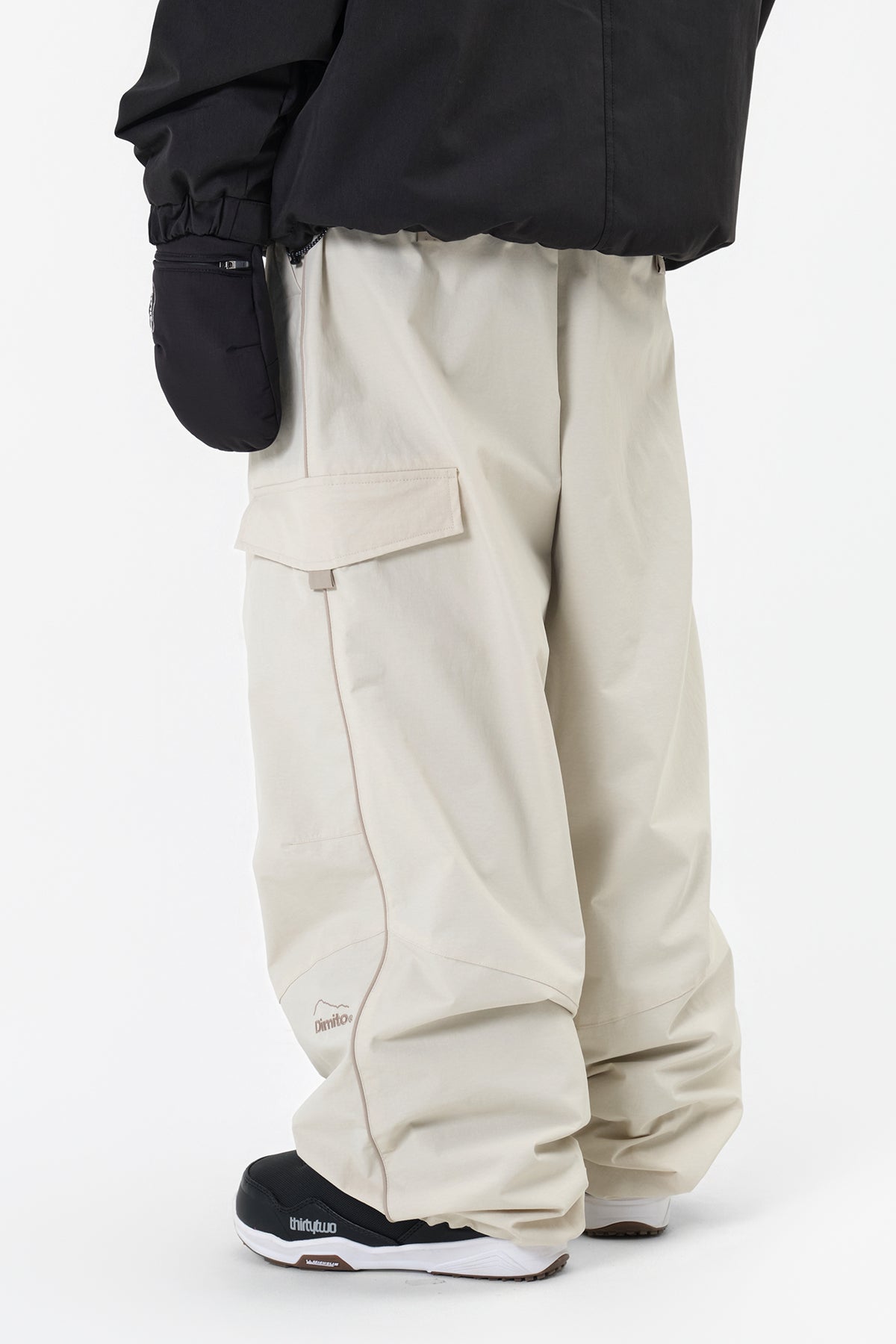 25 AIR FORCE BANDED PANTS (WIDE FIT LV.1) IVORY