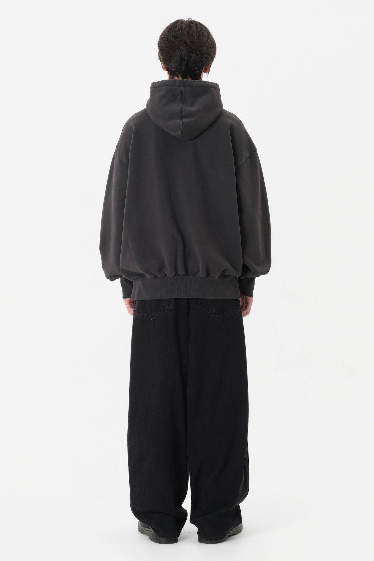 TEAM KOREA REPLICA TURRI CARTOON LOGO HOODIE VINTAGE BLACK