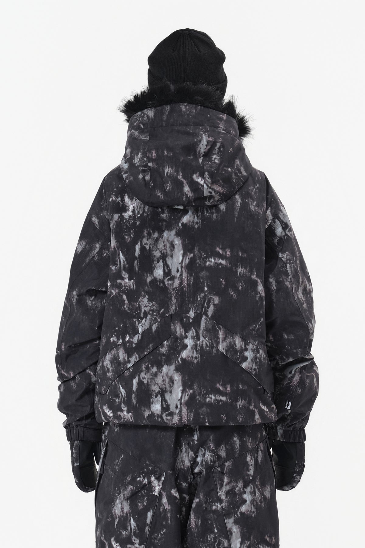 SHADOW JACKET MARBLE BLACK