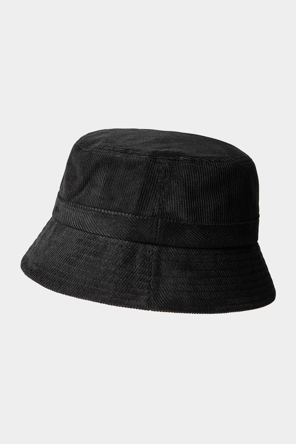 [FOUND POCKET] RIDGE CORDUROY BUCKET HAT LIGHT BLACK