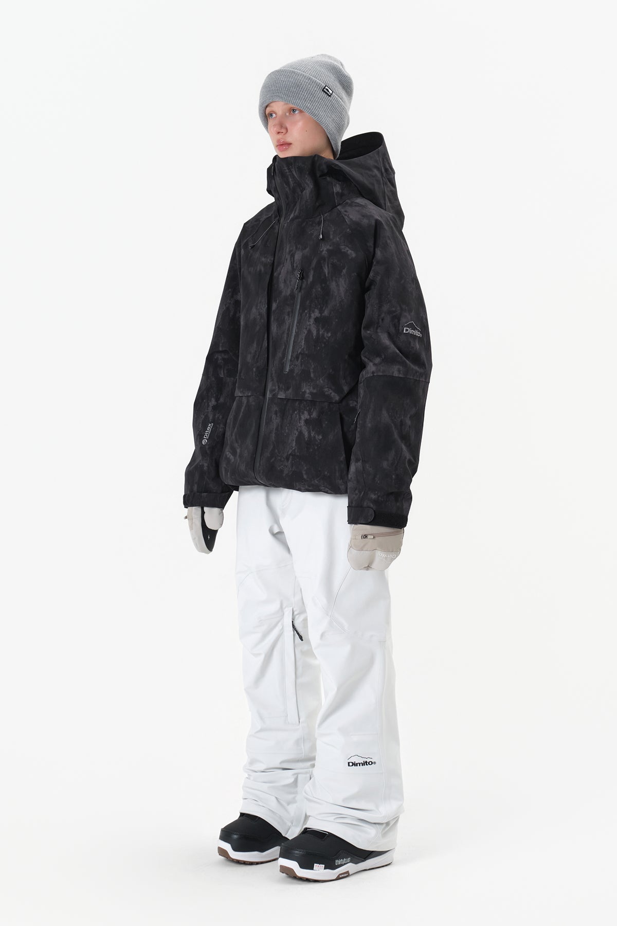 25 APEX JACKET MARBLE CHARCOAL