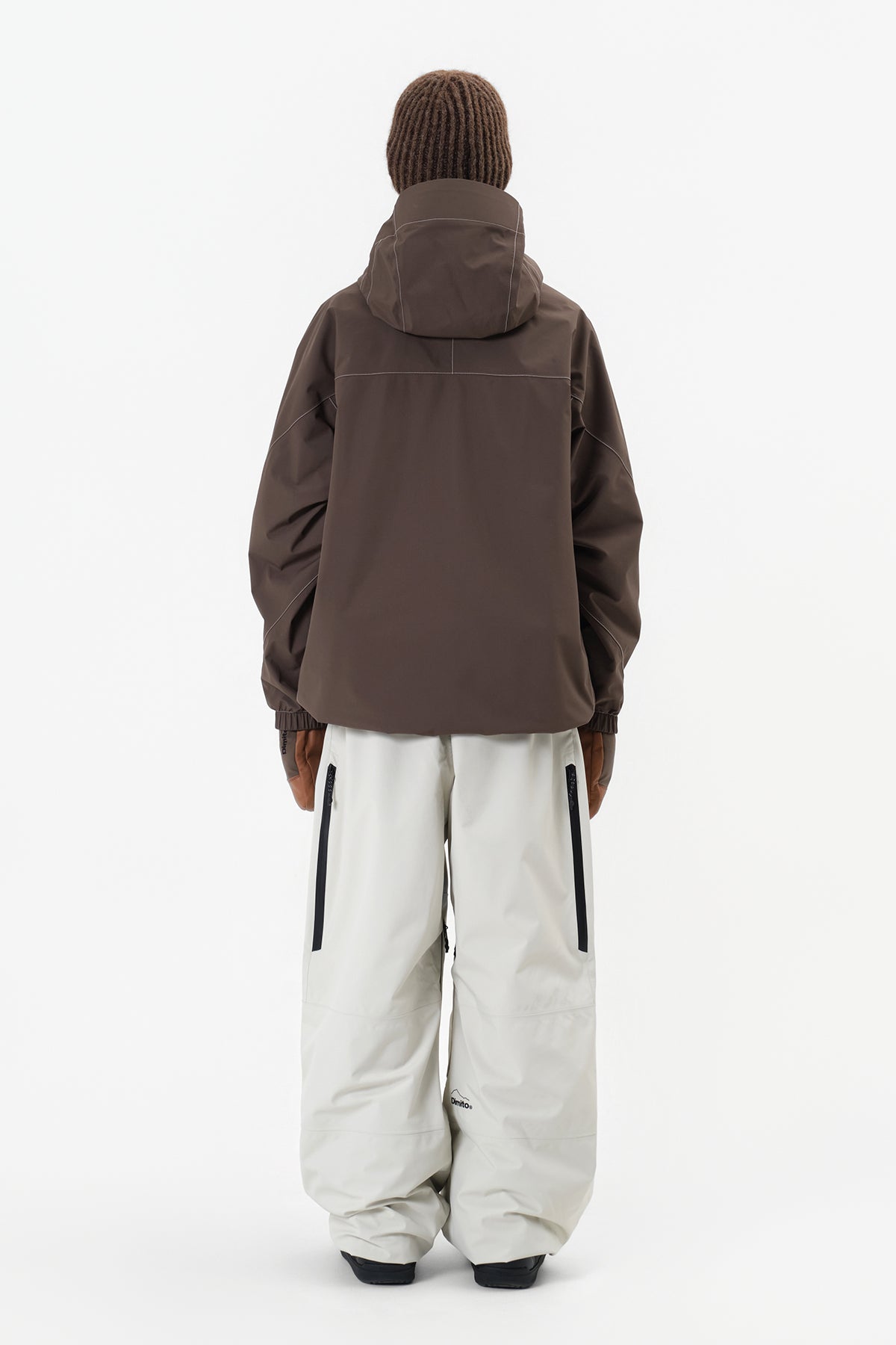 WORKS LINE JACKET DARK BROWN
