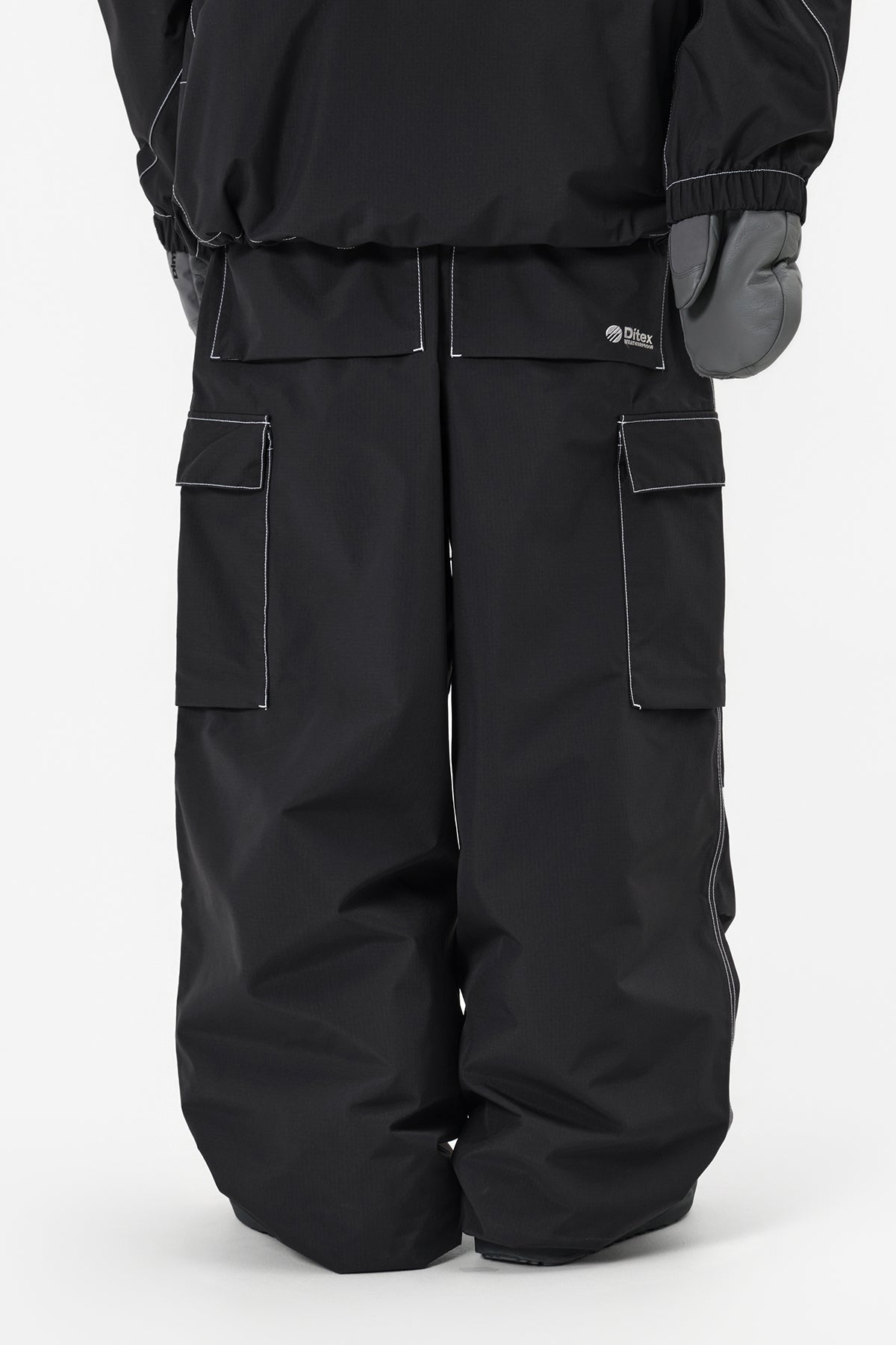 WORKS LINE PANTS (WIDE FIT LV.1) BLACK