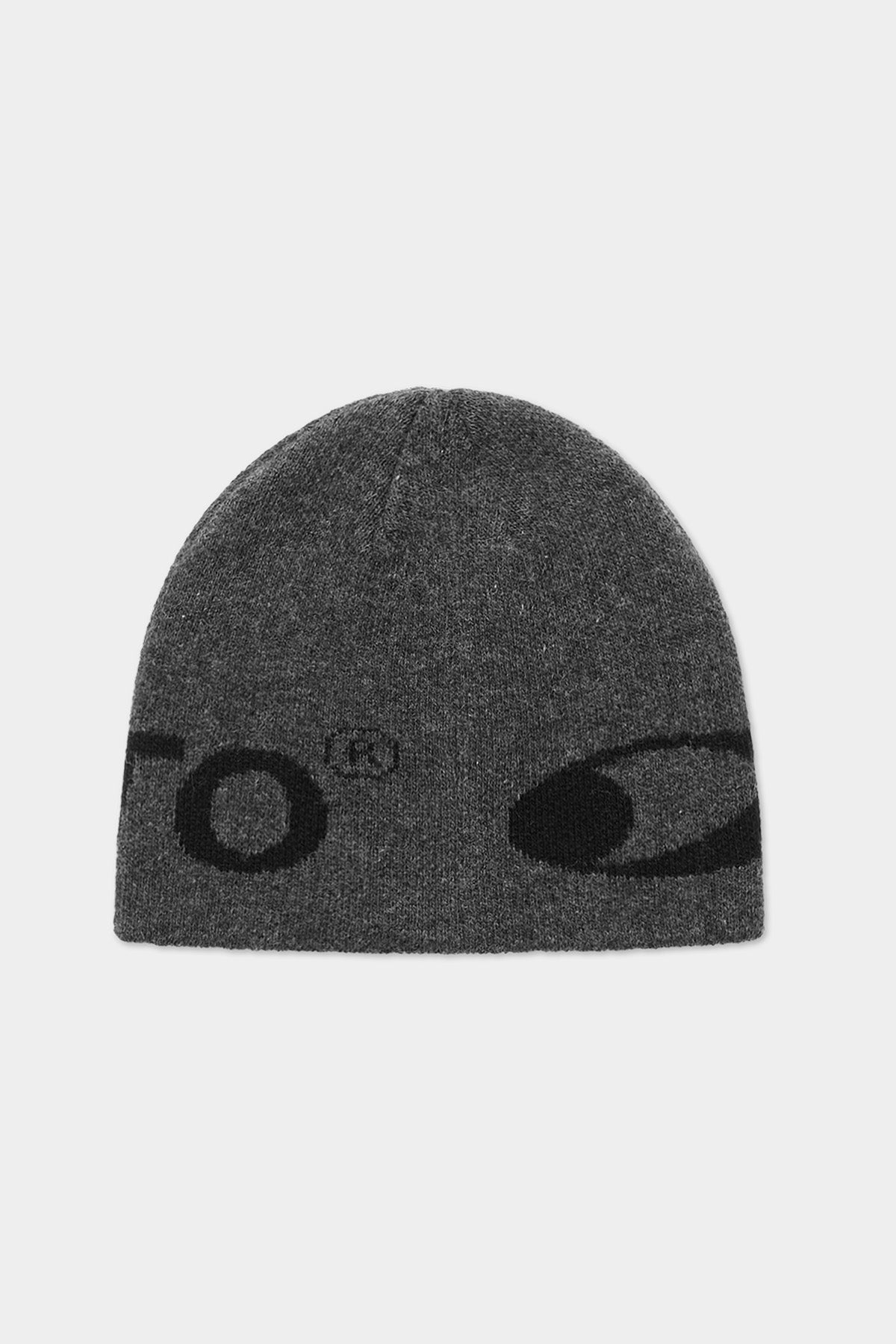 NEW LOGO BEANIE CHARCOAL