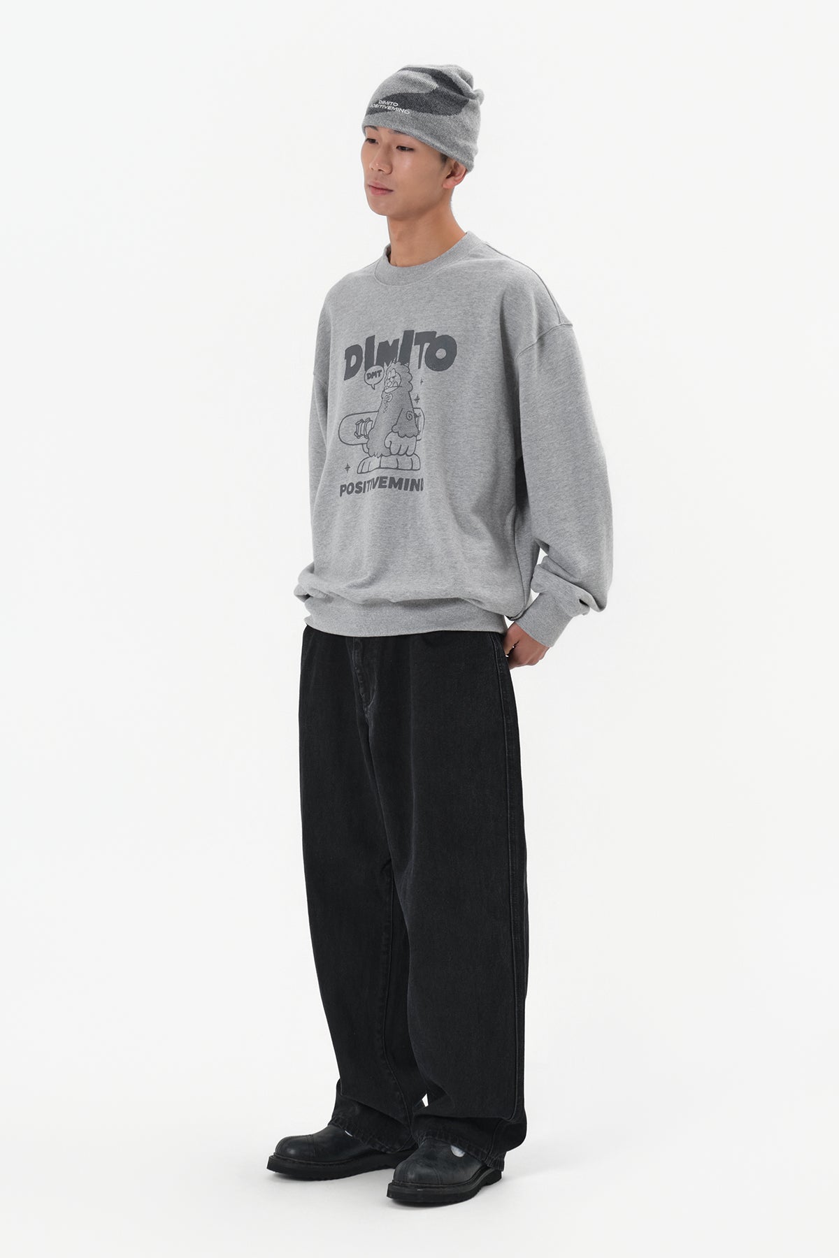TURRI SWEATSHIRT ASH