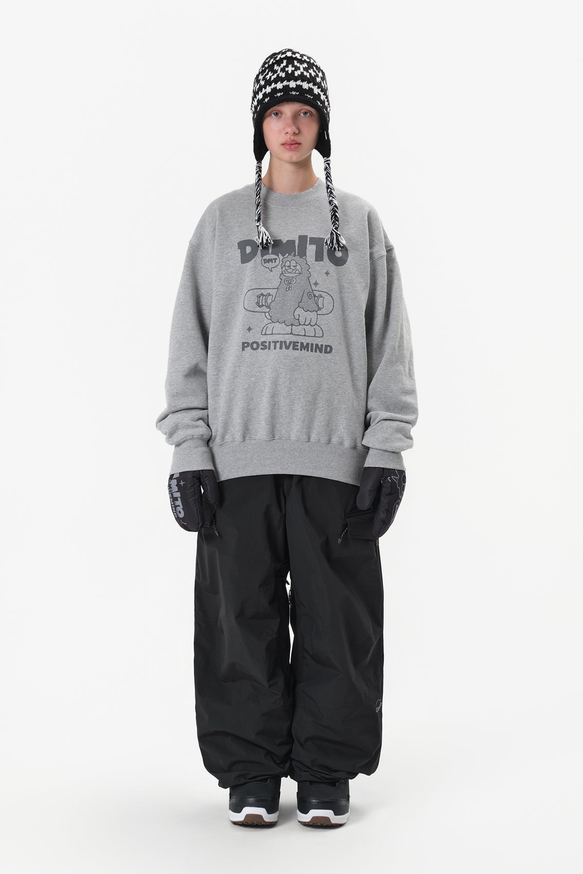 TURRI SWEATSHIRT ASH