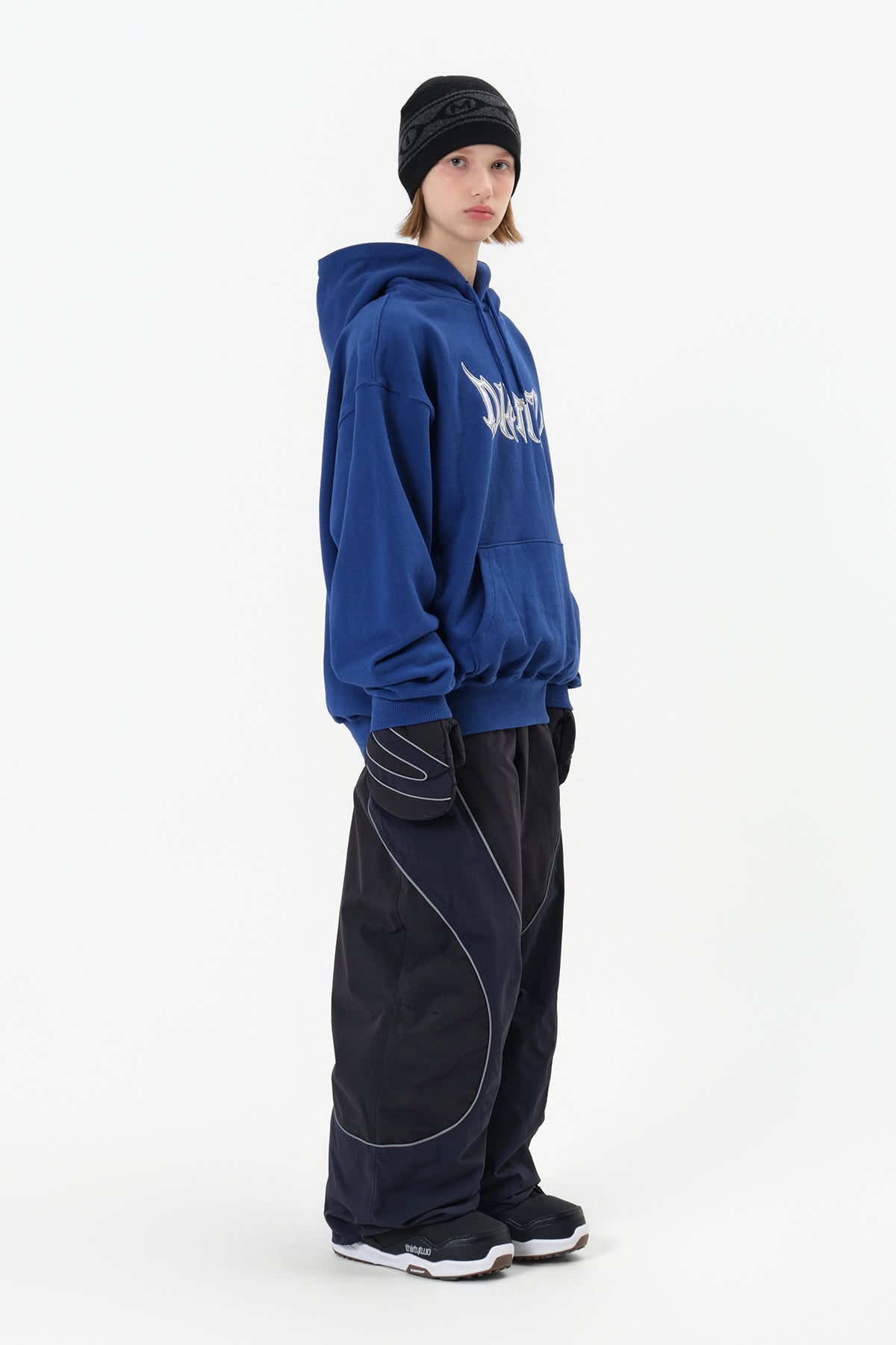 25 ATOM BANDED PANTS (WIDE FIT LV.1) MID BLACK